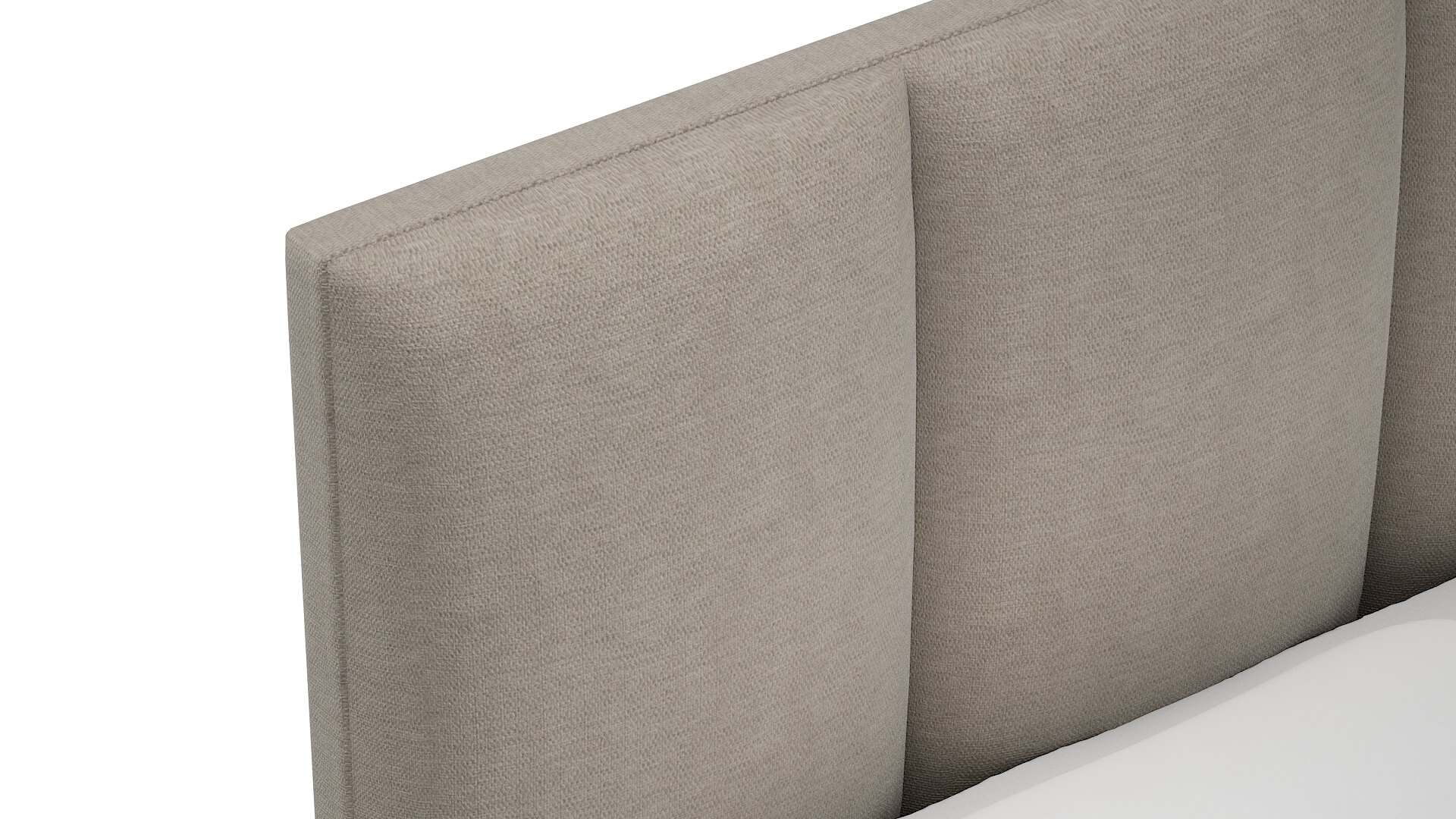 Celine Derby Linen Bed Top Down