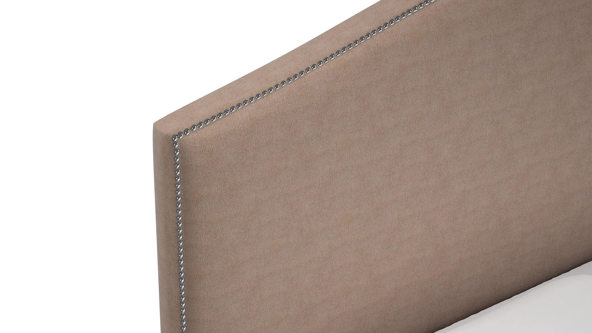 Dalion Bella Pewter Bed Top Down