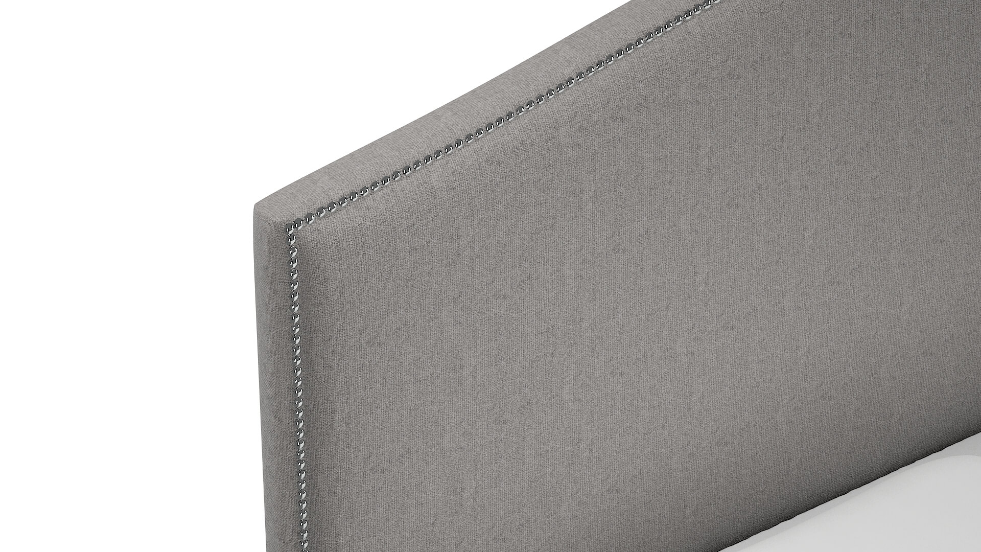 Dalion Sasha Silver Bed Top Down