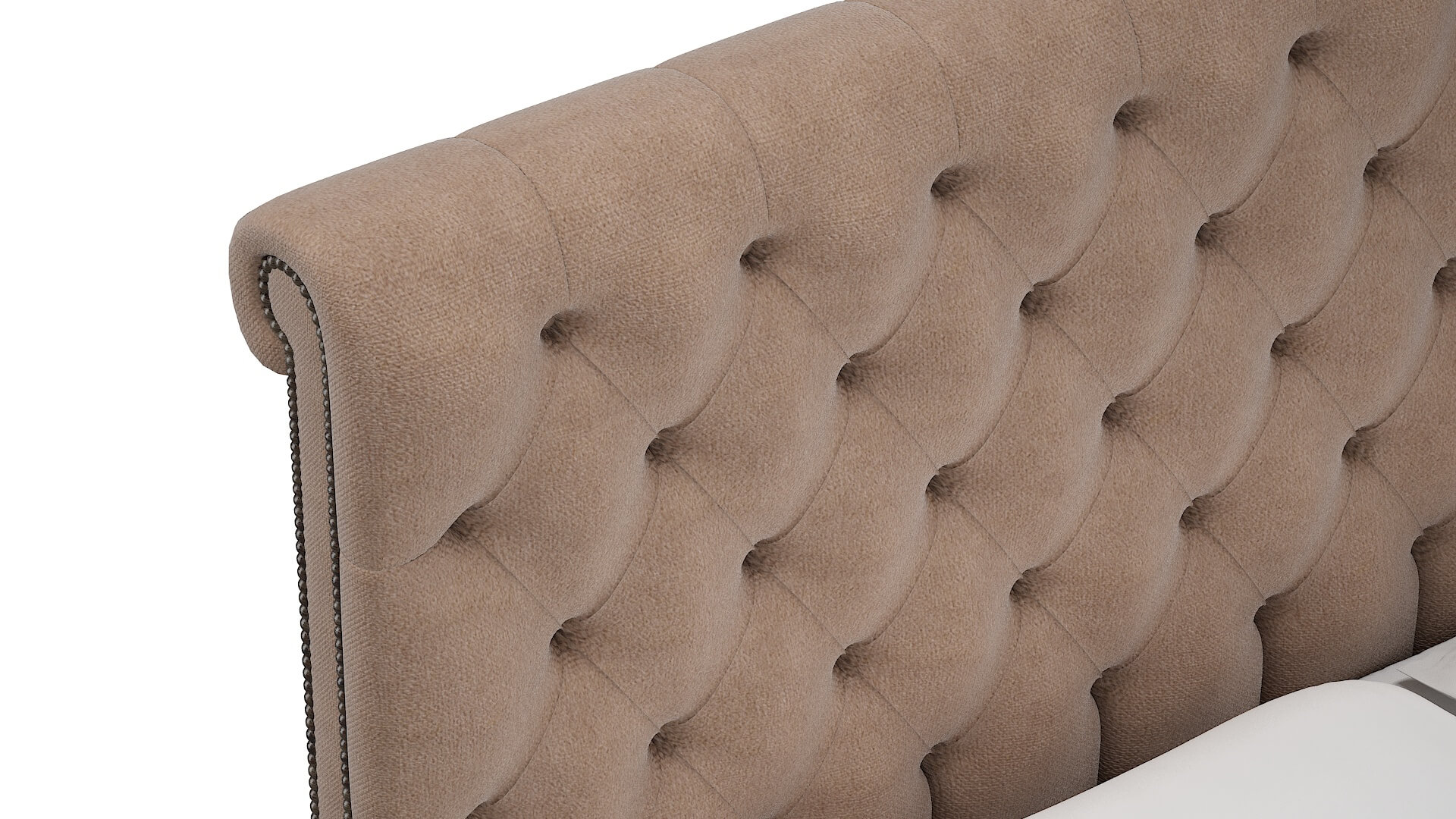 Decima Bella Cocoa Bed Top Down