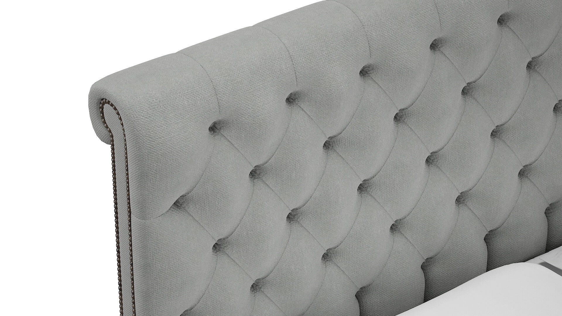 Decima Dawson Platinum Bed Top Down