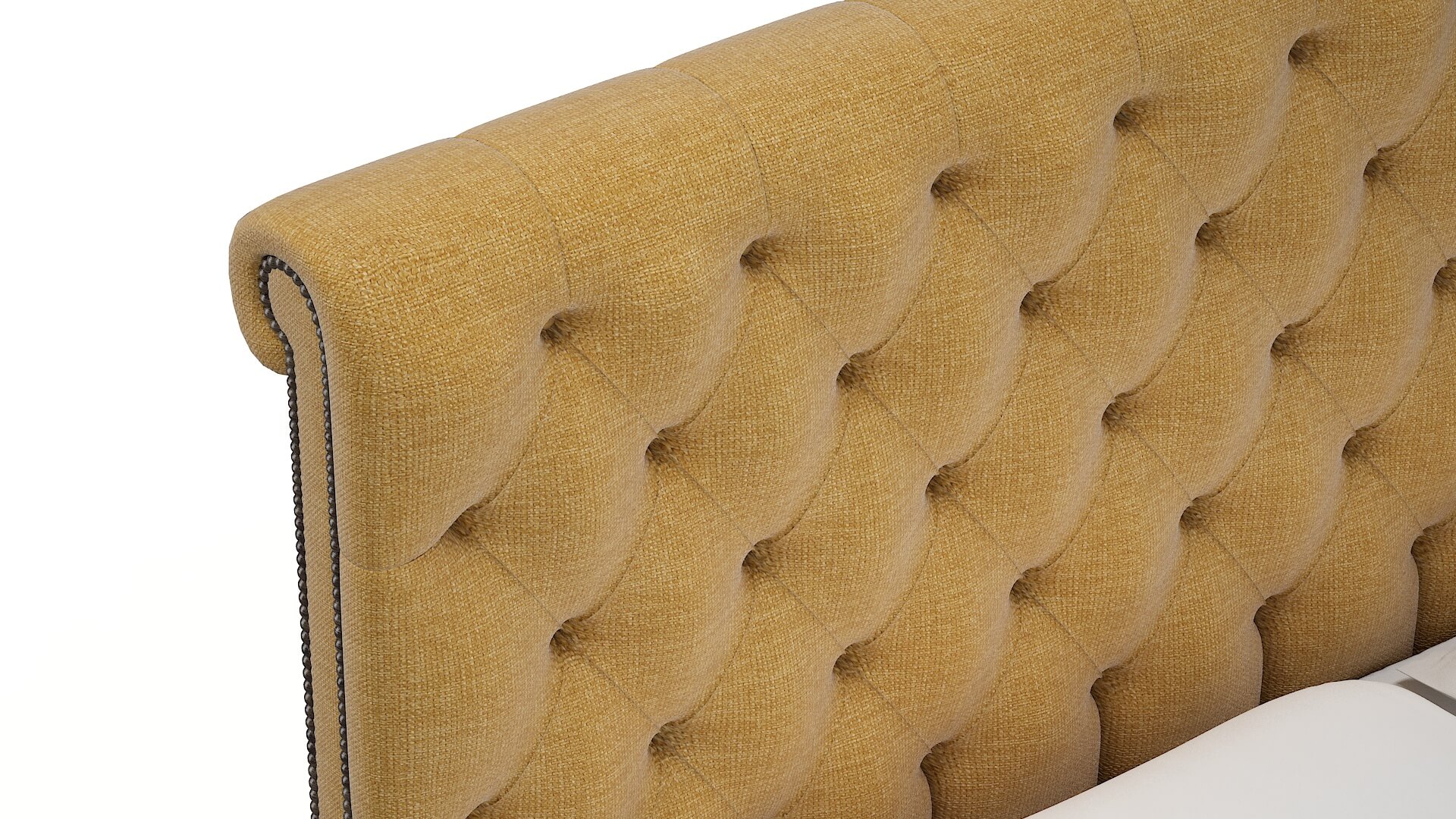 Decima Leslie Saffron Bed Top Down