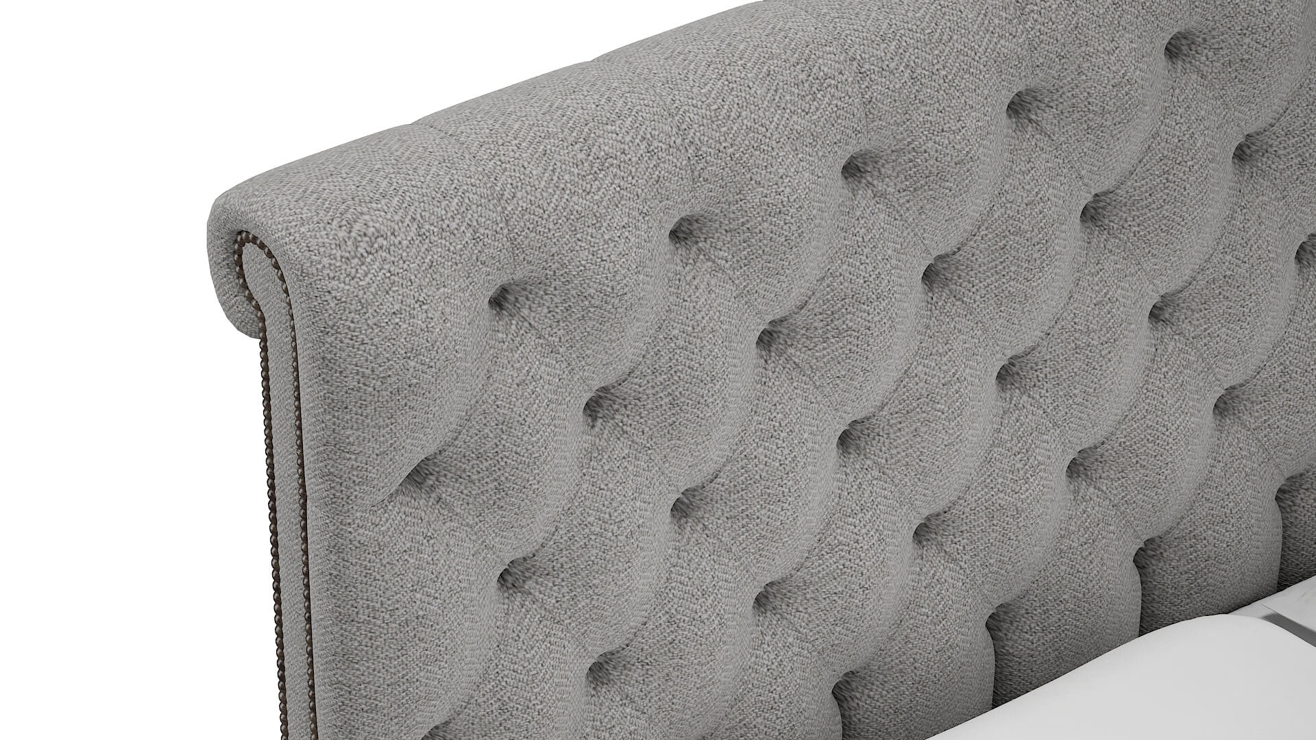 Decima Malibu Dove Bed Top Down