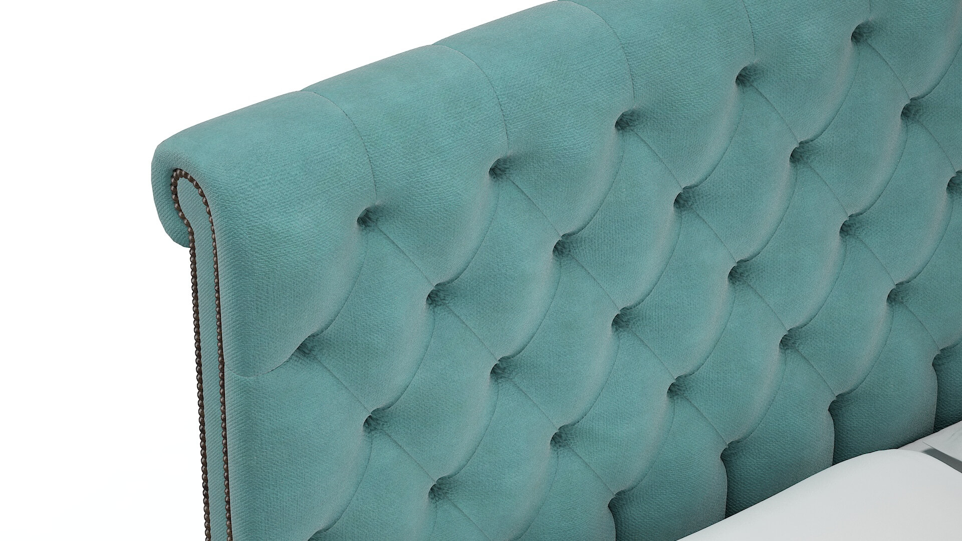 Decima Portland Mercury Bed Top Down