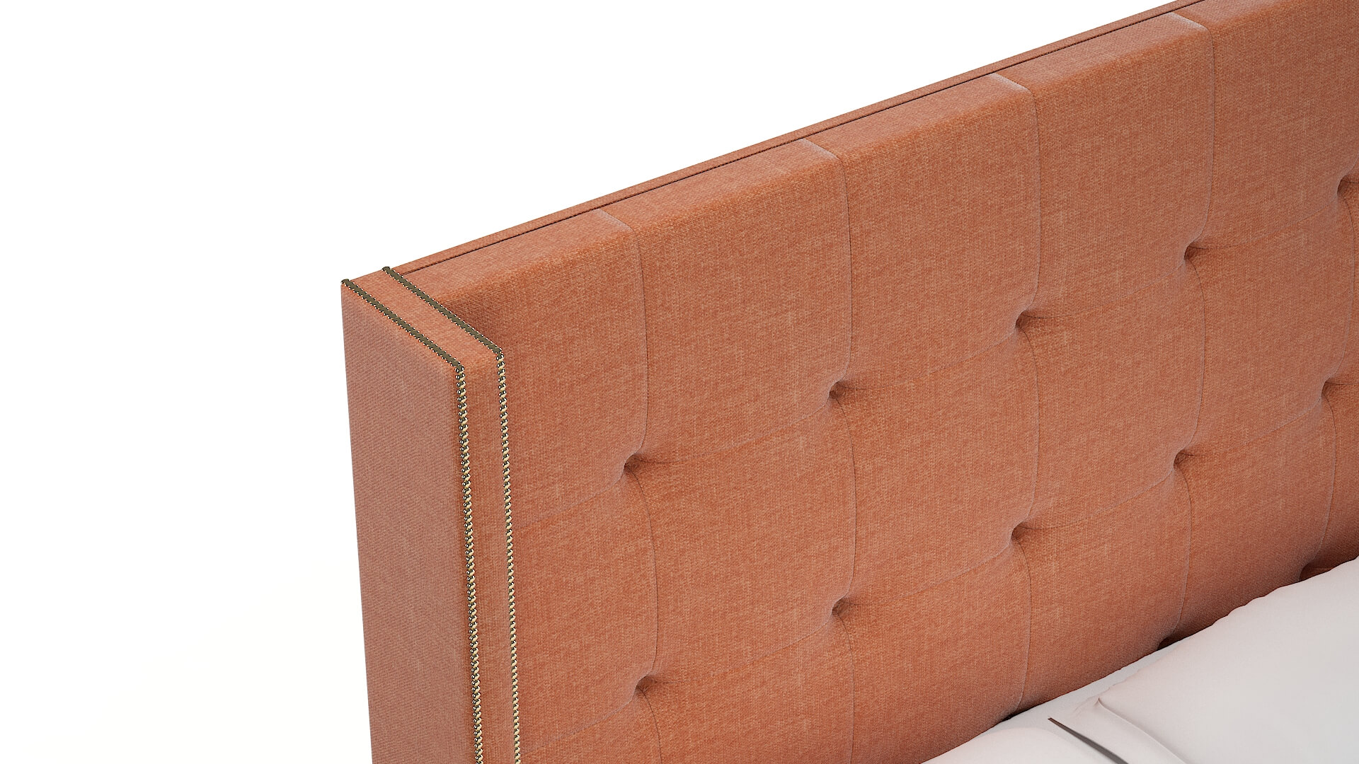 Elias Hepburn Appricot Bed Top Down