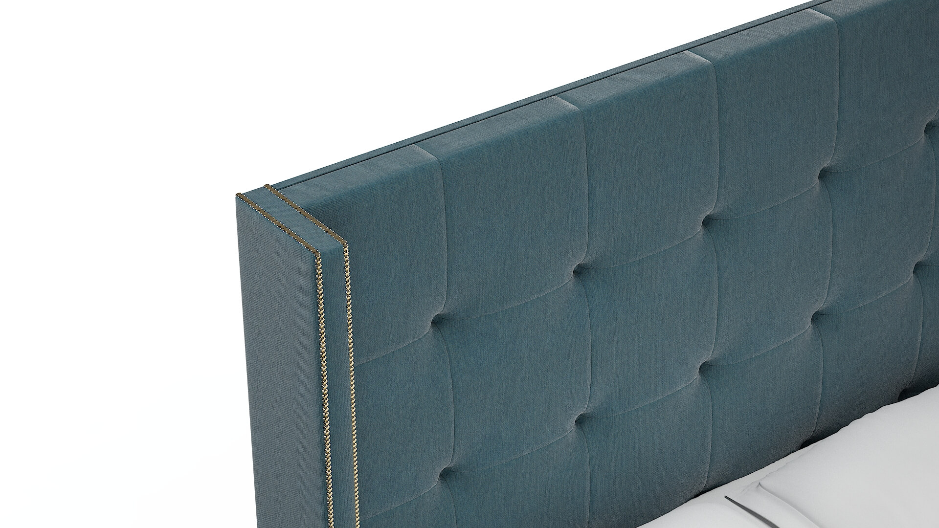 Elias Merit Peacock Bed Top Down