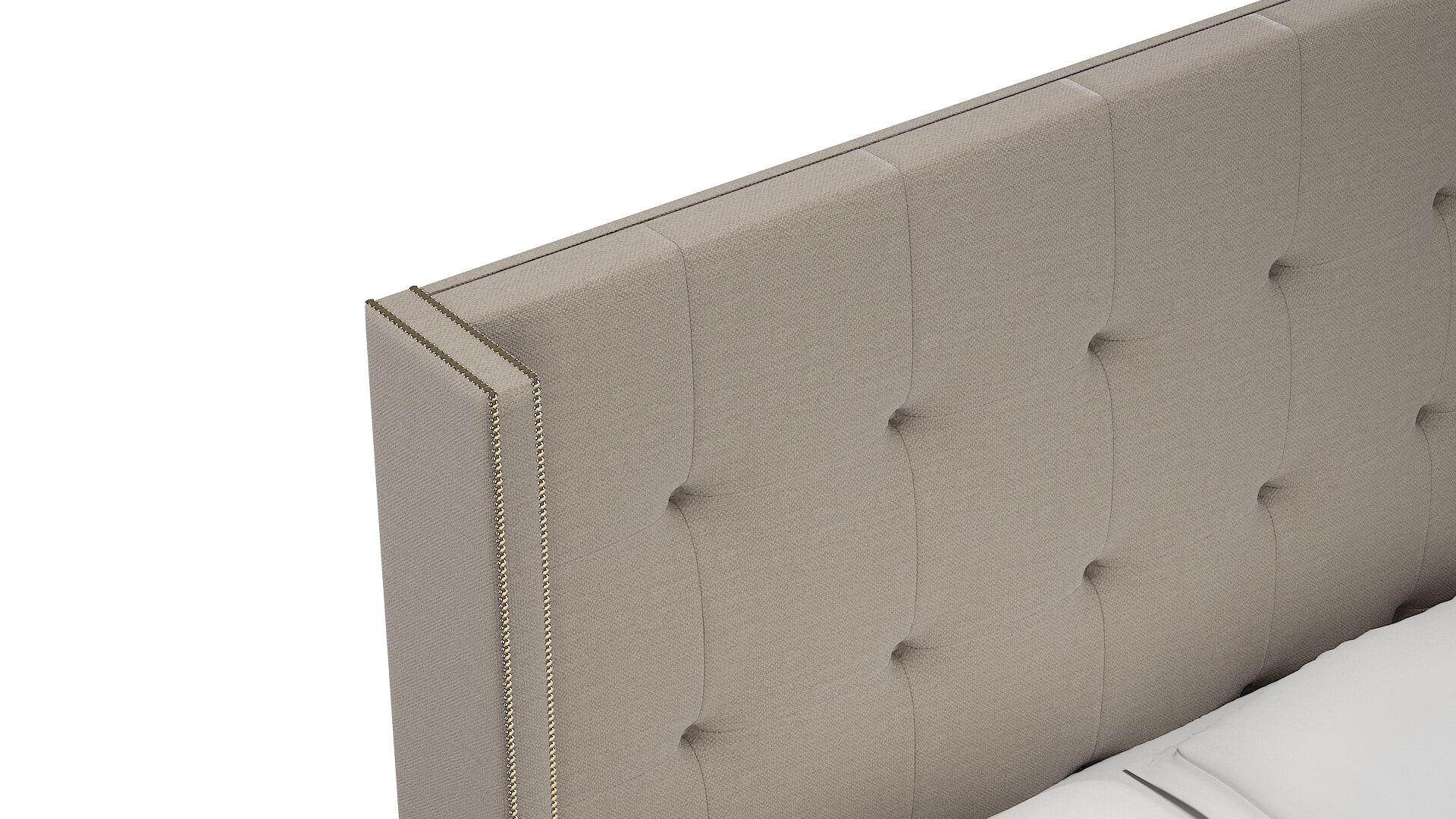 Elias Naples Almond Bed Top Down