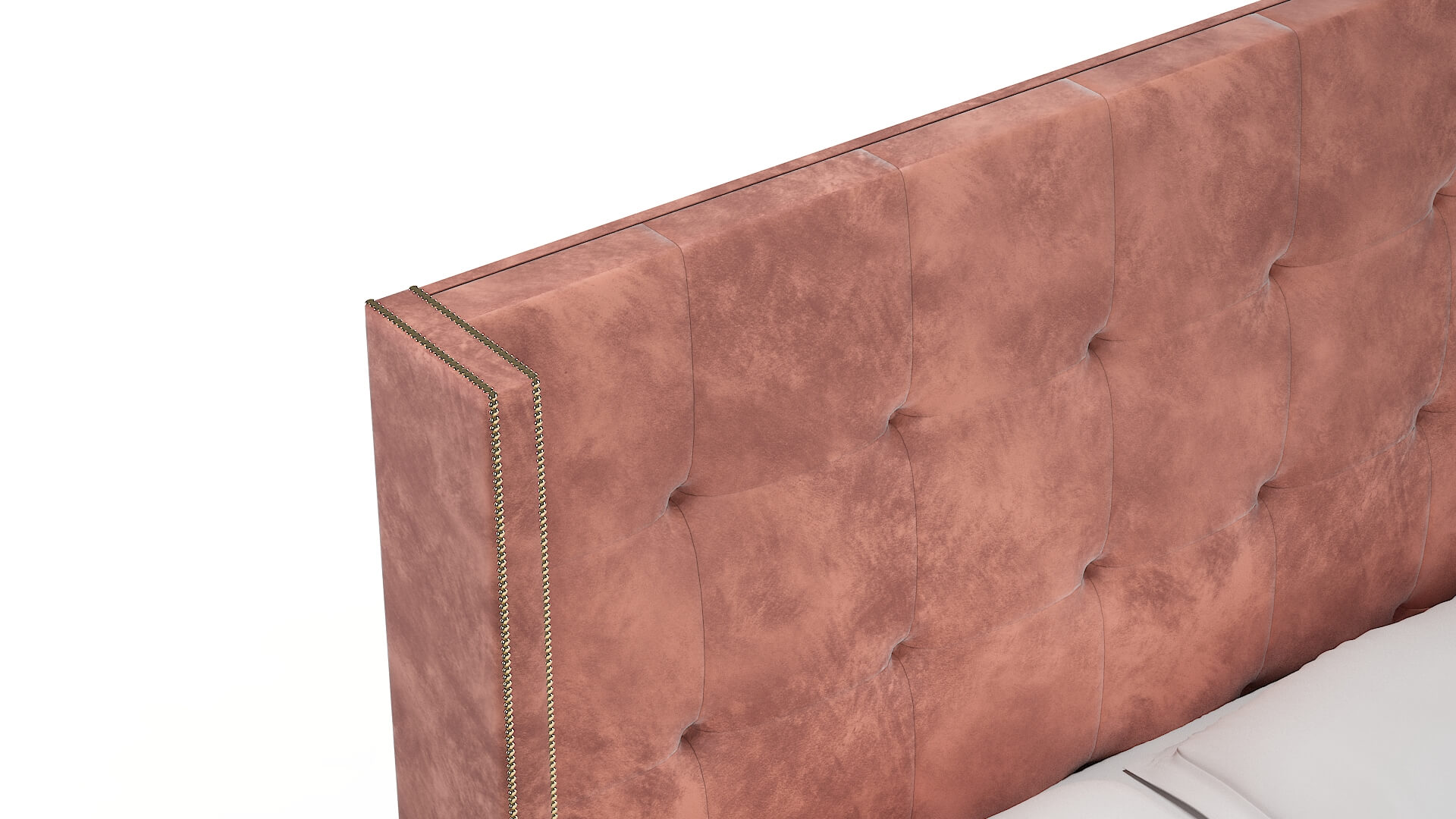 Elias Naples Blush Bed Top Down