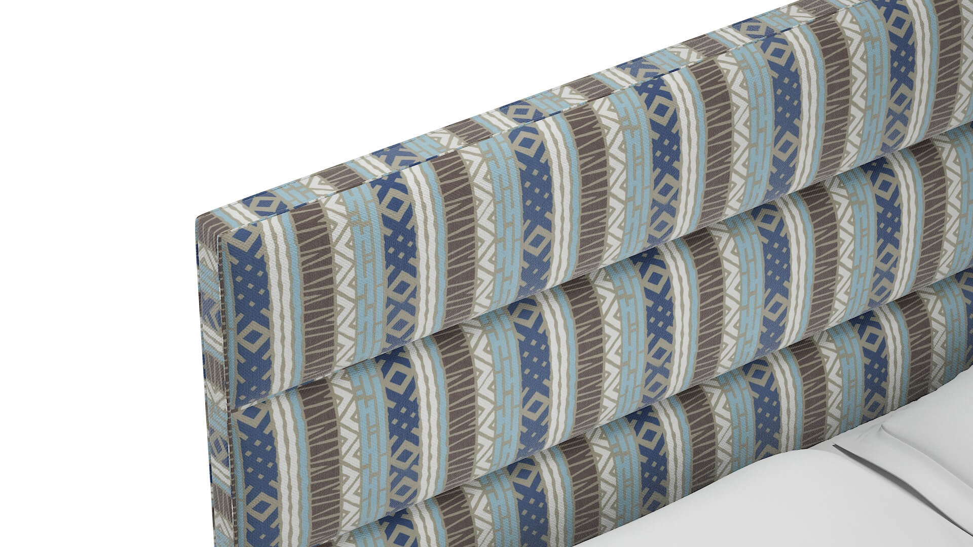 Hannela Bodhi Indigo Bed Top Down