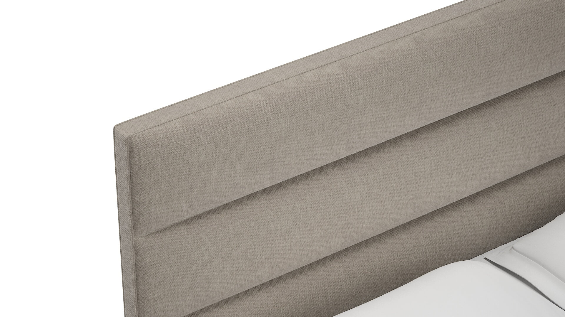 Hannela Derby Linen Bed Top Down