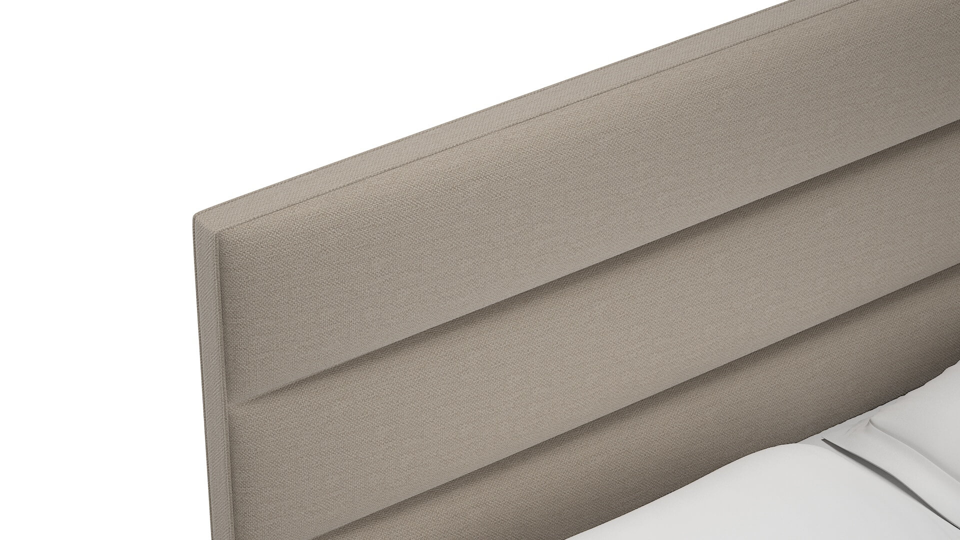 Hannela Naples Almond Bed Top Down