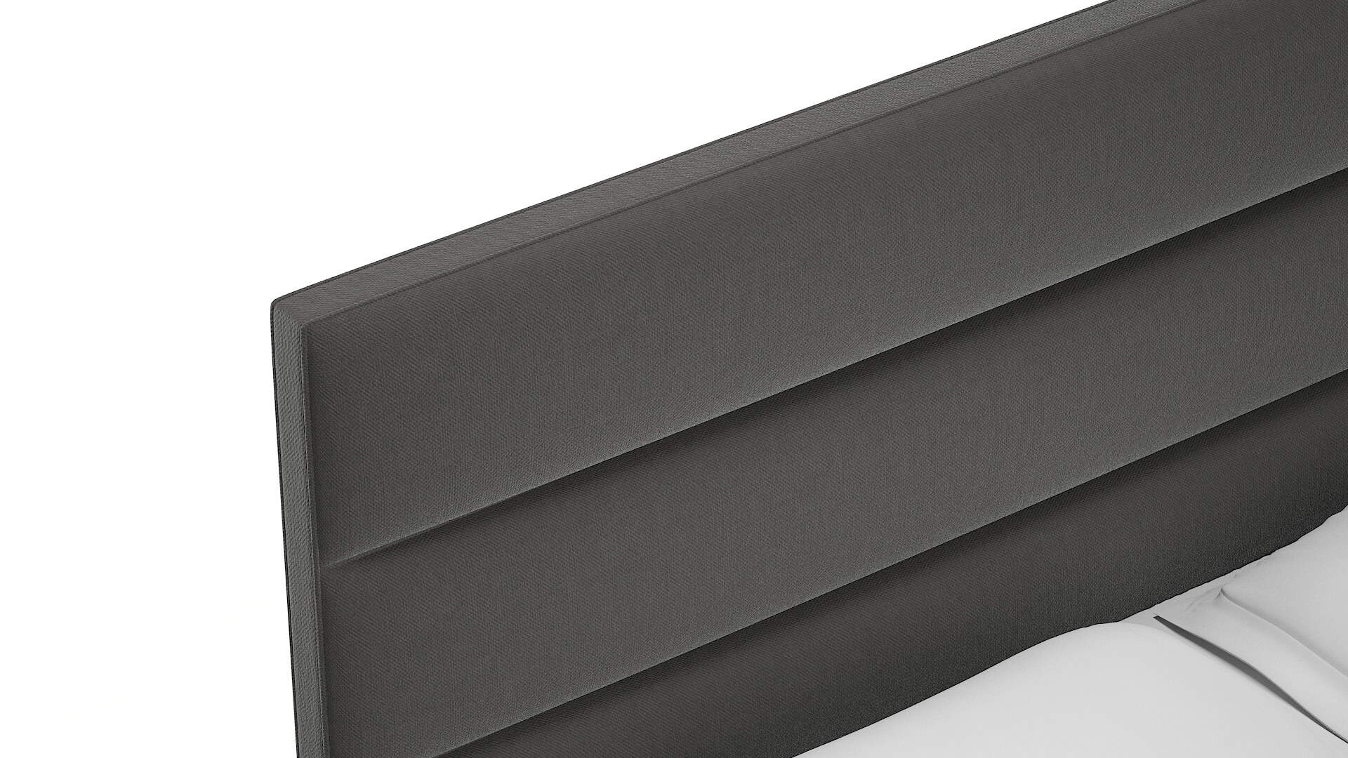 Hannela Rocket Charcoal Bed Top Down