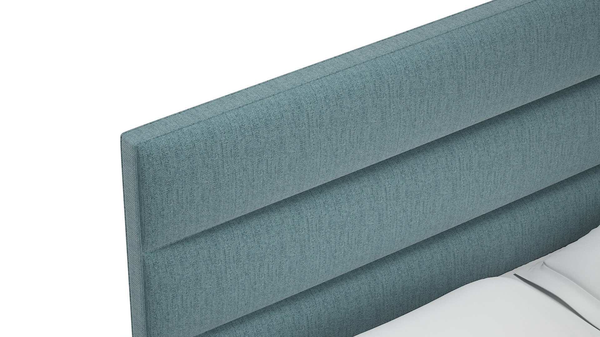 Hannela Sasha Teal Bed Top Down