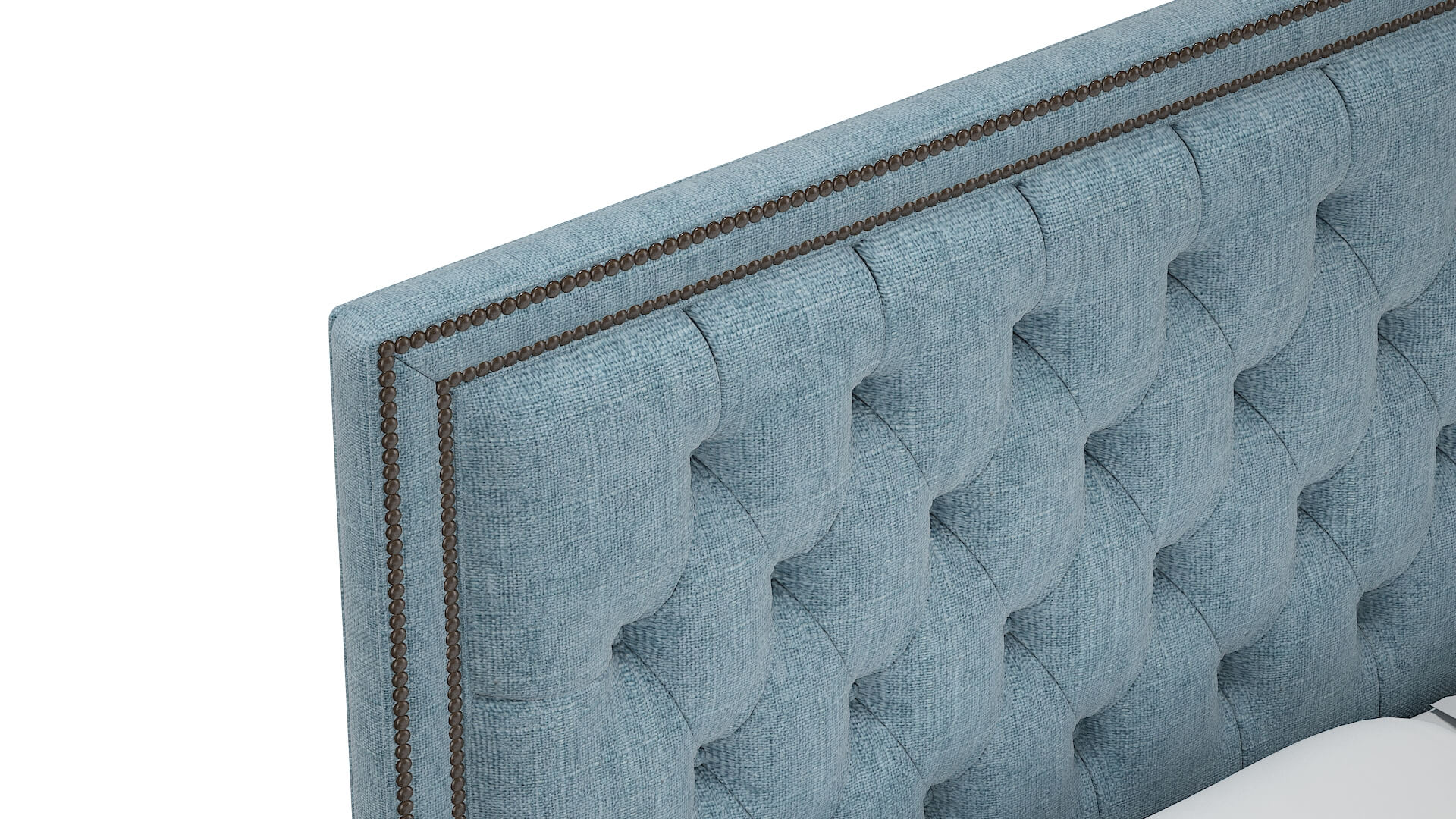 Heidi Atlas Turquoise Bed Top Down