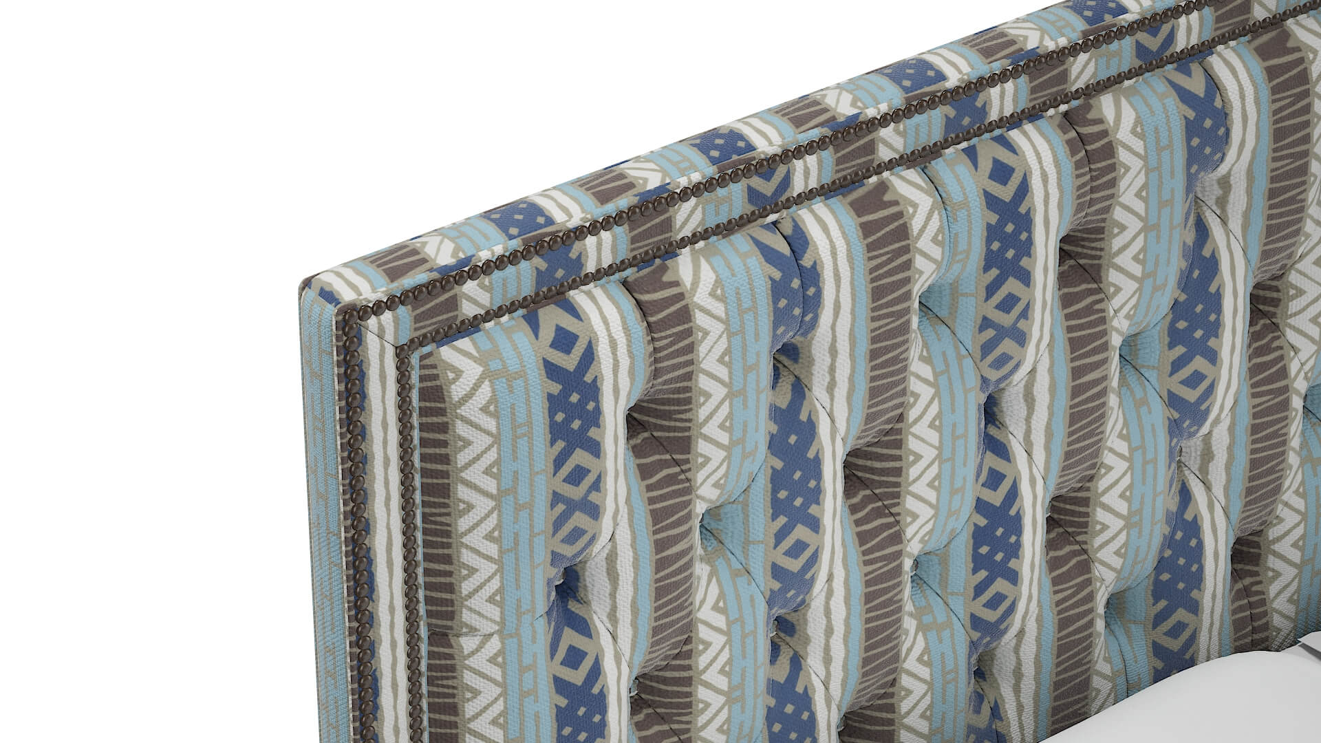 Heidi Bodhi Indigo Bed Top Down