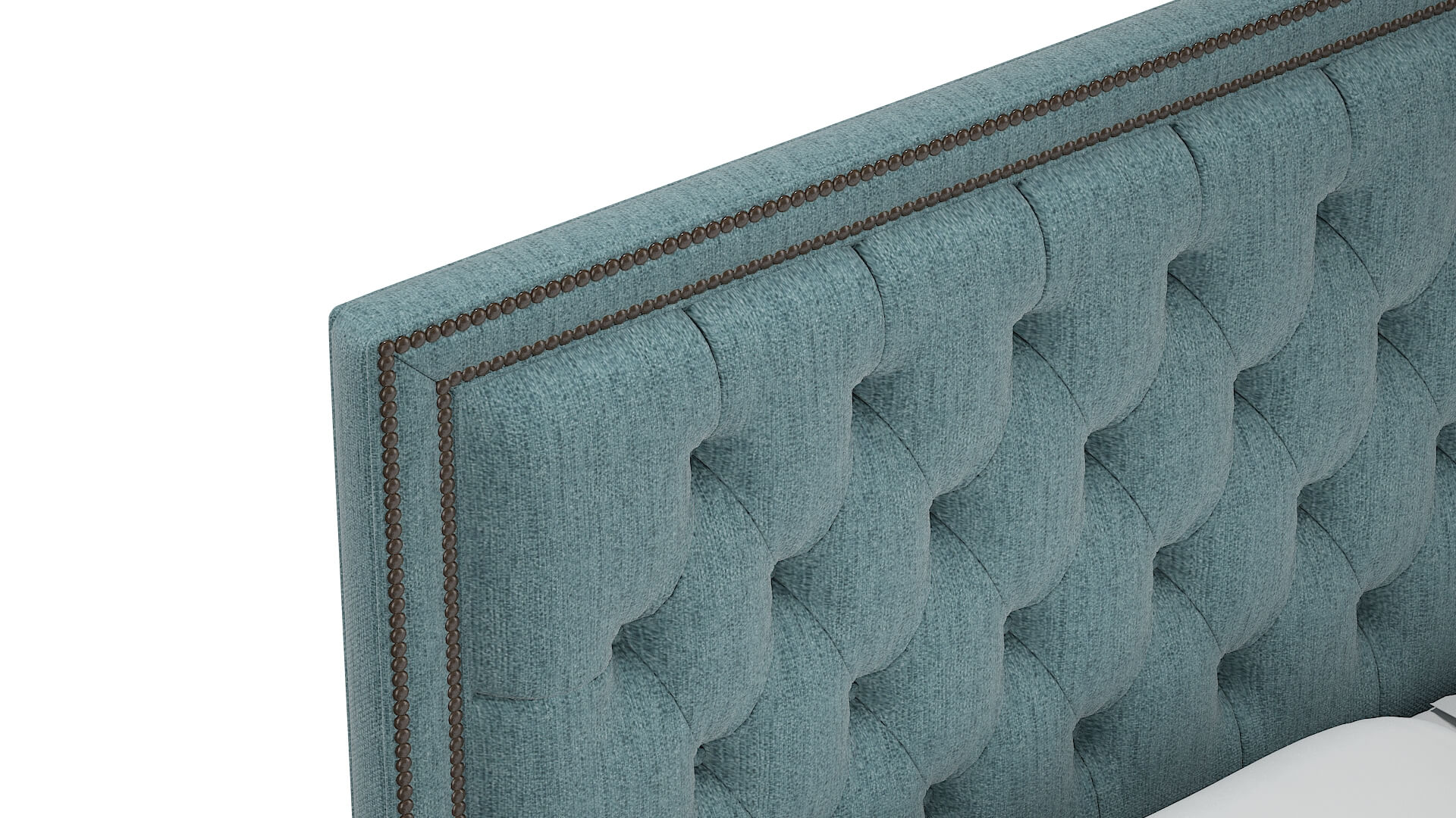 Heidi Insight Peacock Bed Top Down
