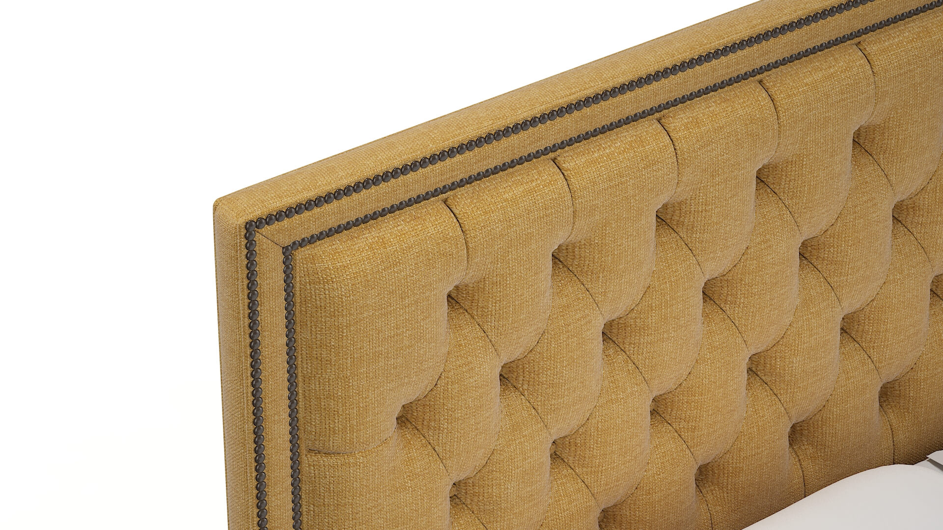 Heidi Leslie Saffron Bed Top Down