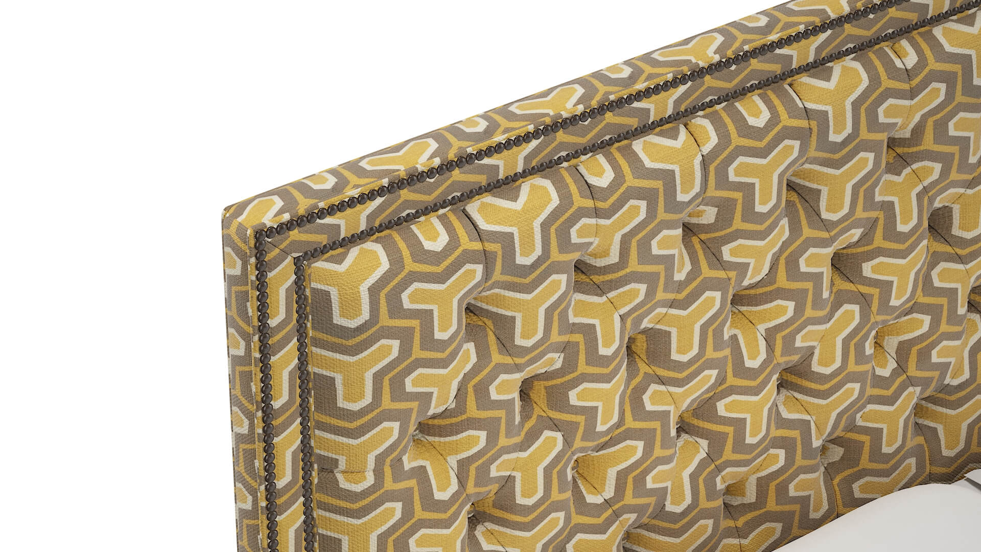 Heidi Merci Dijon Bed Top Down