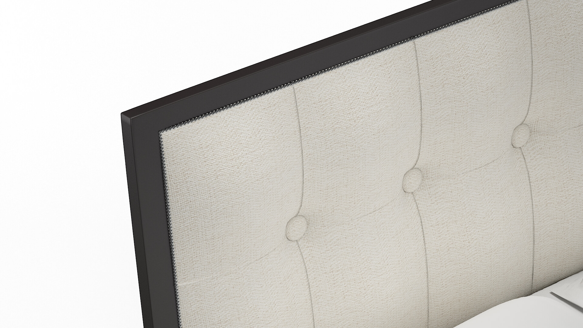 Hugo Catalina Ivory Bed Top Down