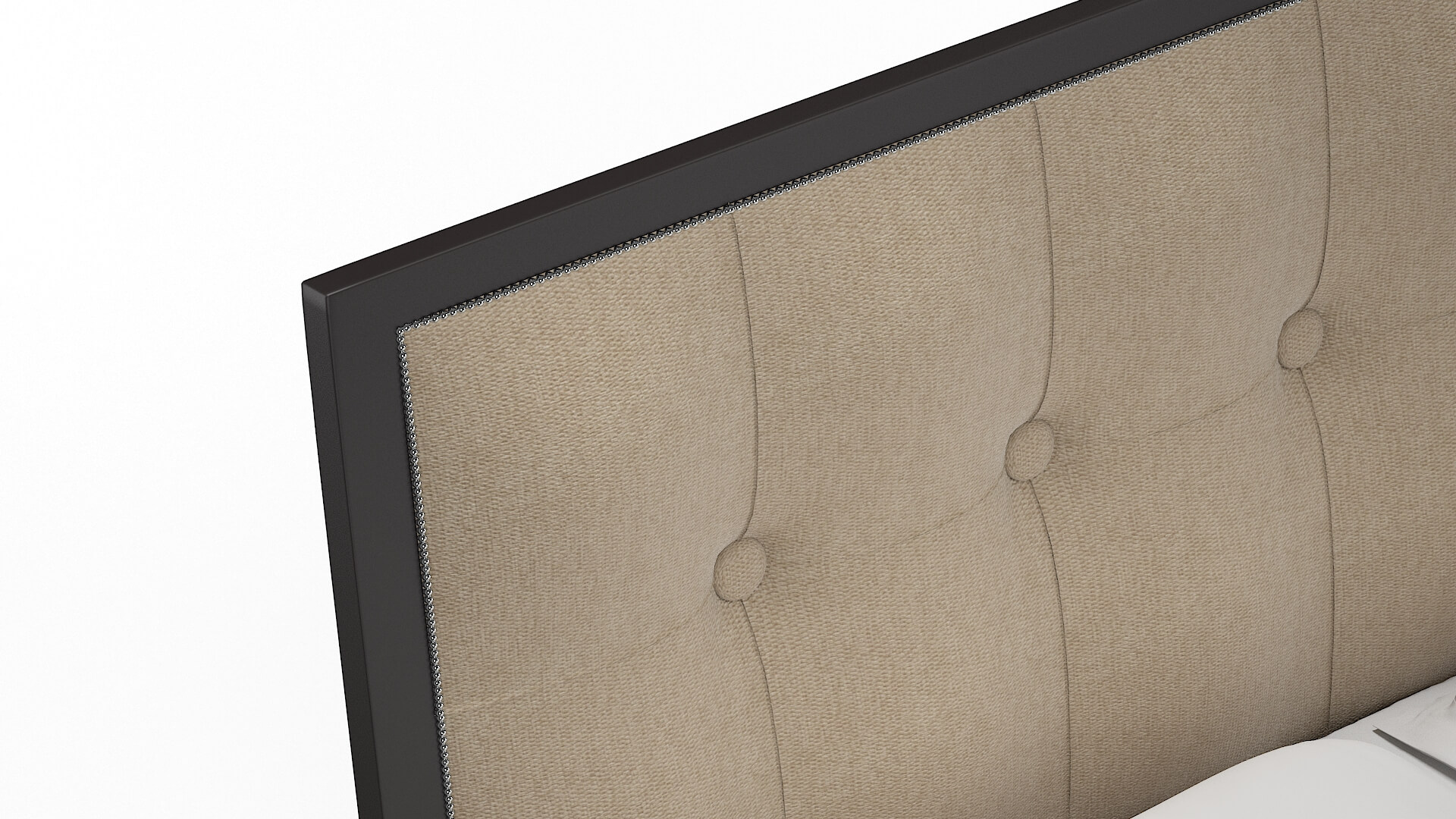 Hugo Cosmo Fawn Bed Top Down