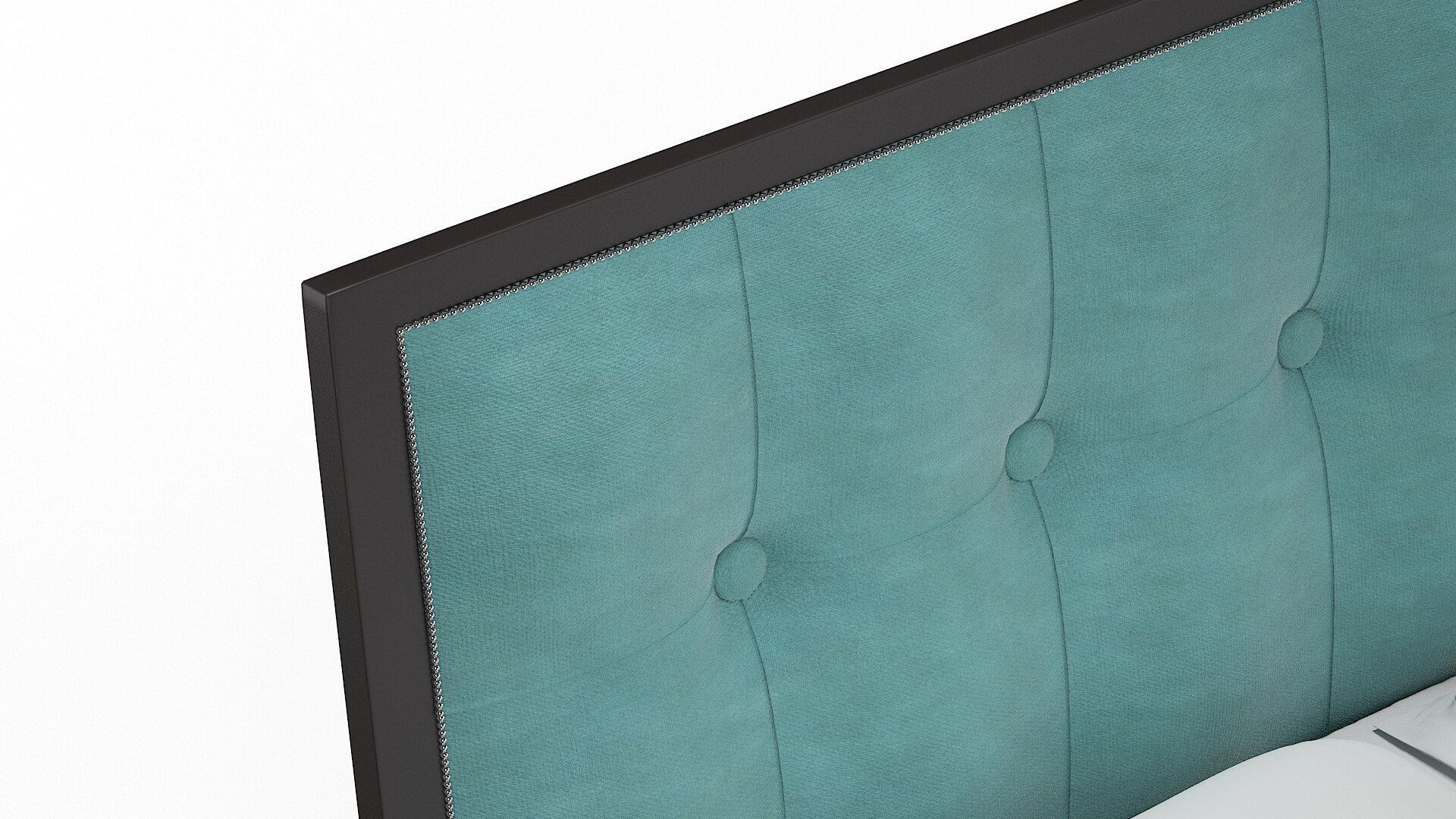 Hugo Curious Turquoise Bed Top Down