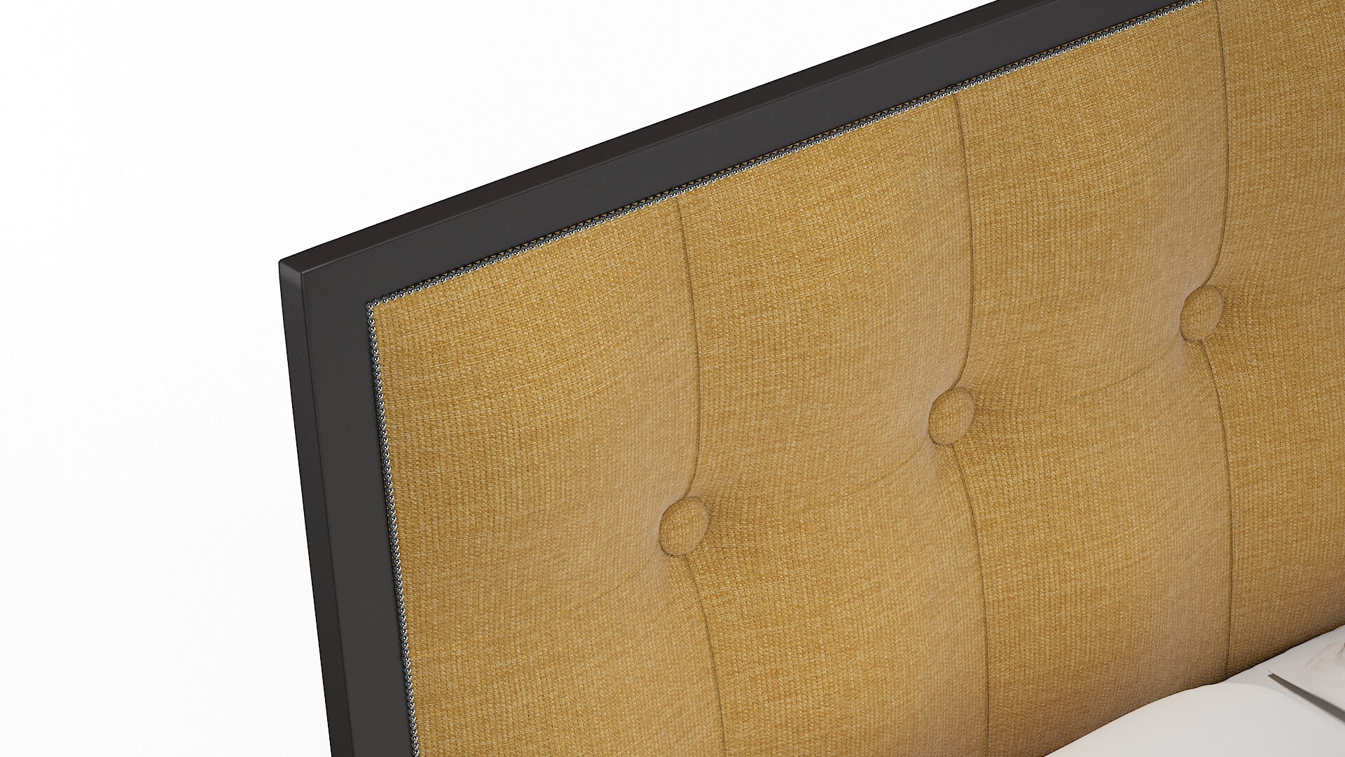 Hugo Leslie Saffron Bed Top Down