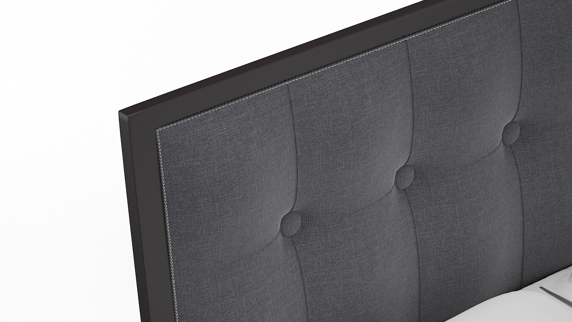 Hugo Notion Graphite Bed Top Down