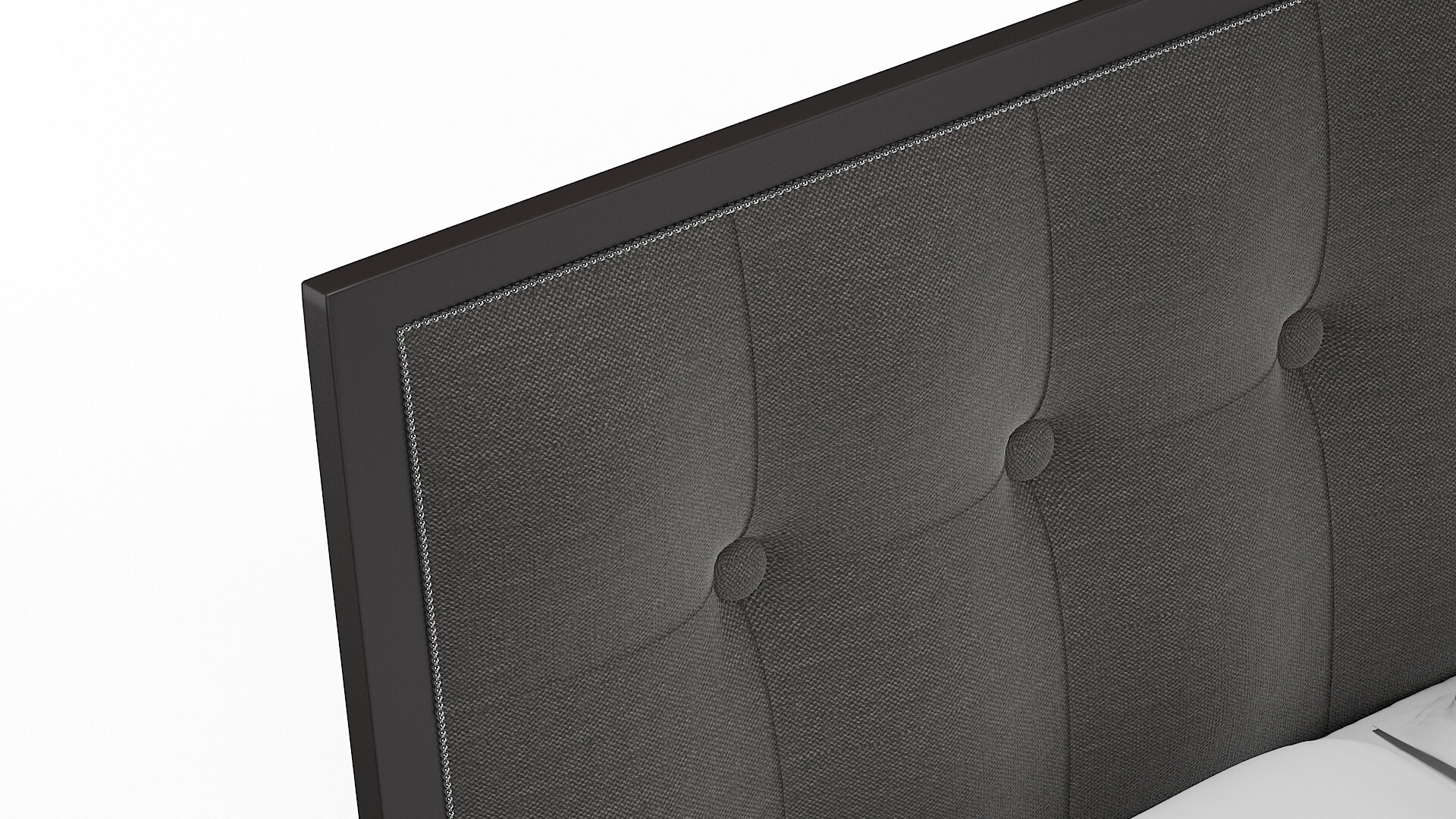 Hugo Oscar Grey Bed Top Down