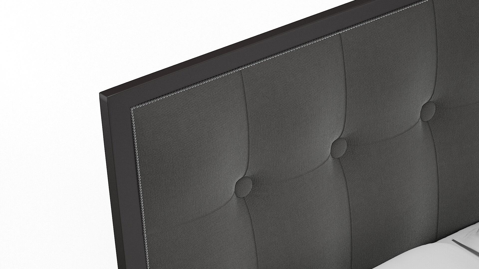 Hugo Rocket Charcoal Bed Top Down