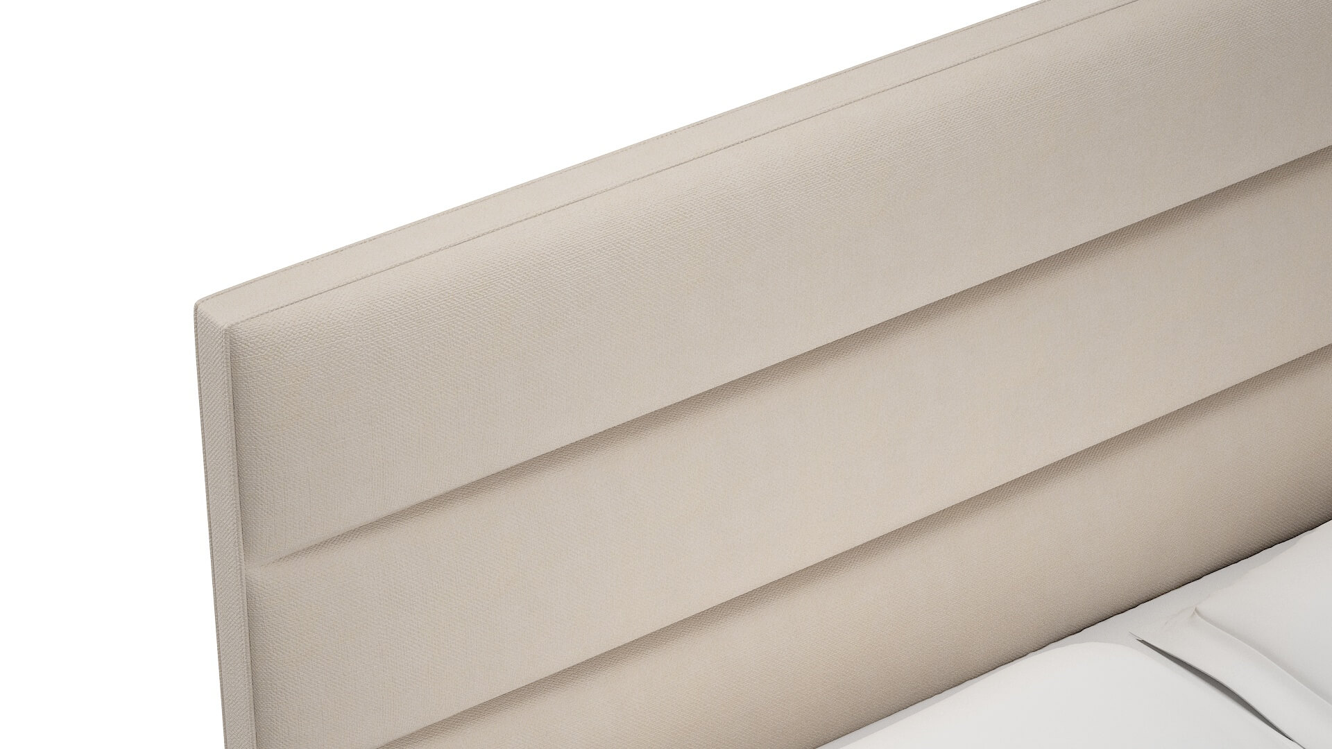 Isla Bella Buckwheat Bed Top Down