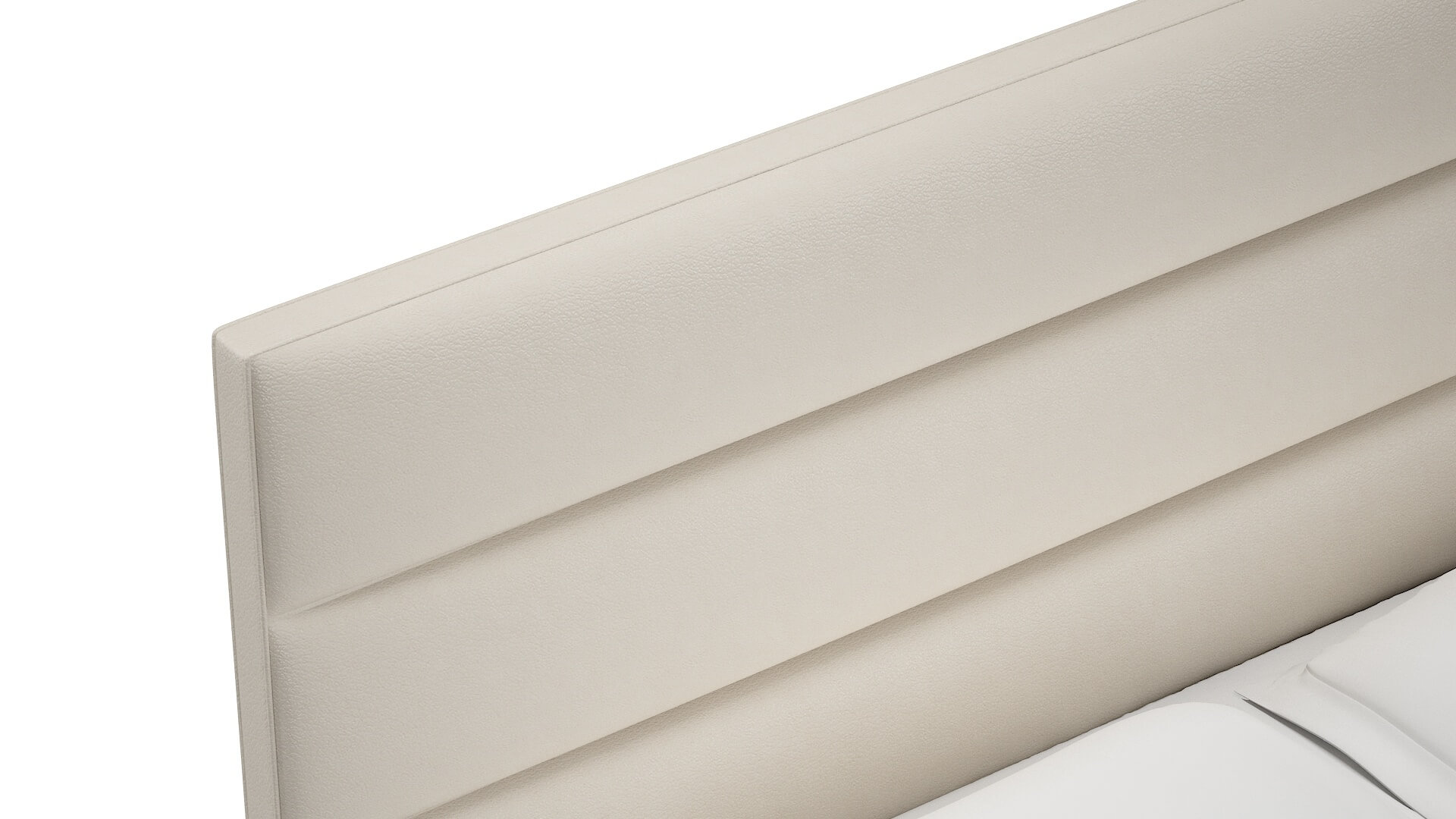 Isla Blanche Milky Bed Top Down