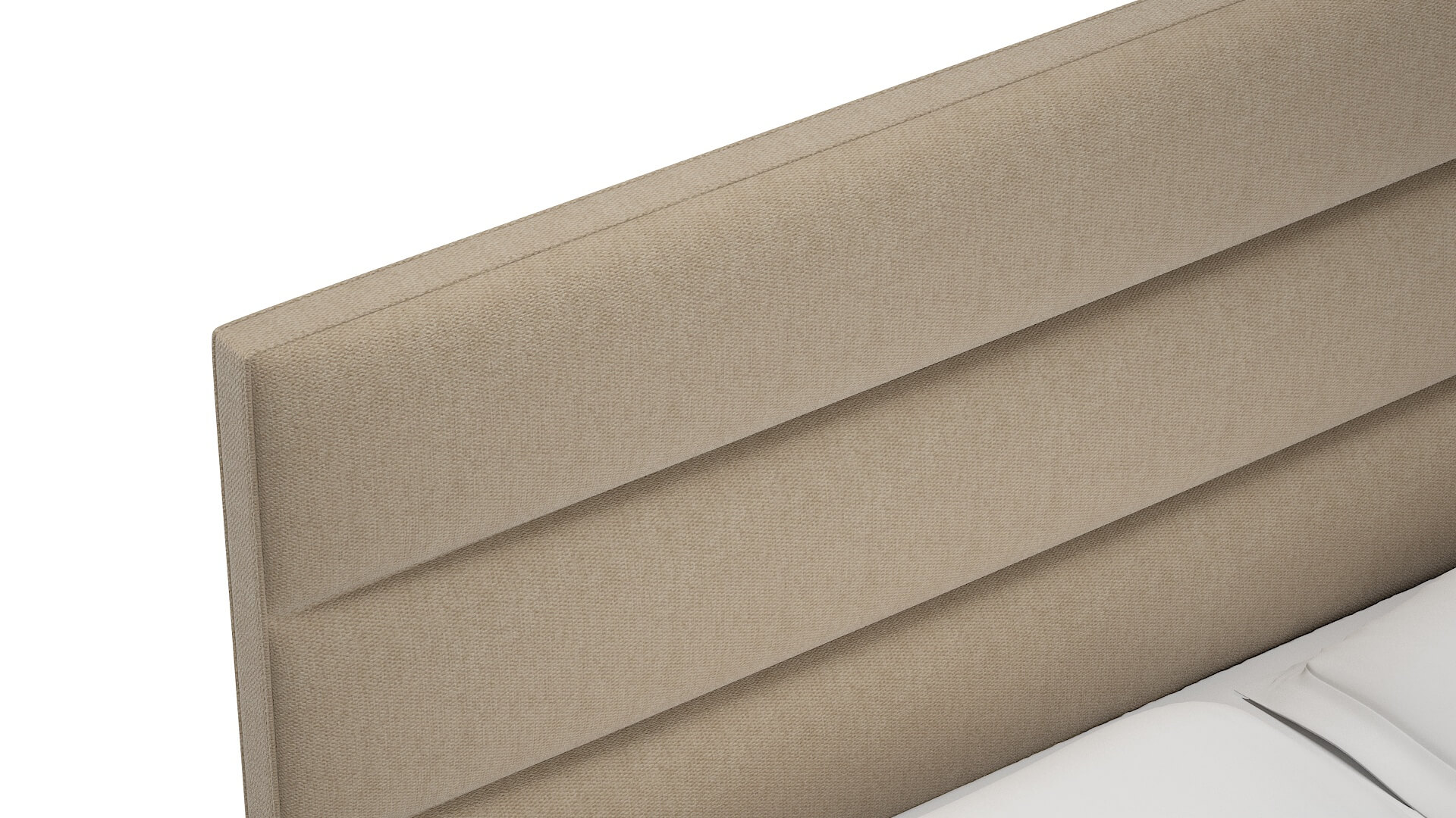 Isla Cosmo Fawn Bed Top Down