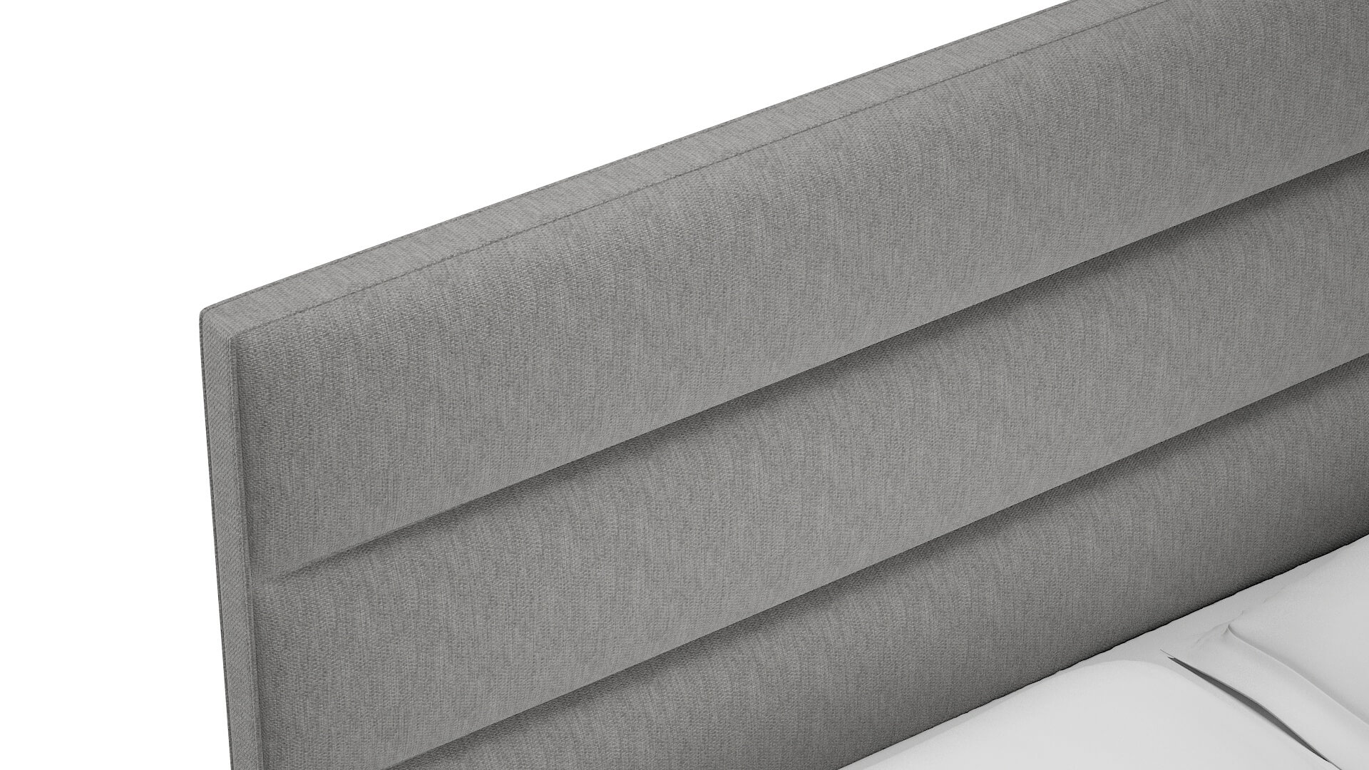 Isla Cosmo Steel Bed Top Down