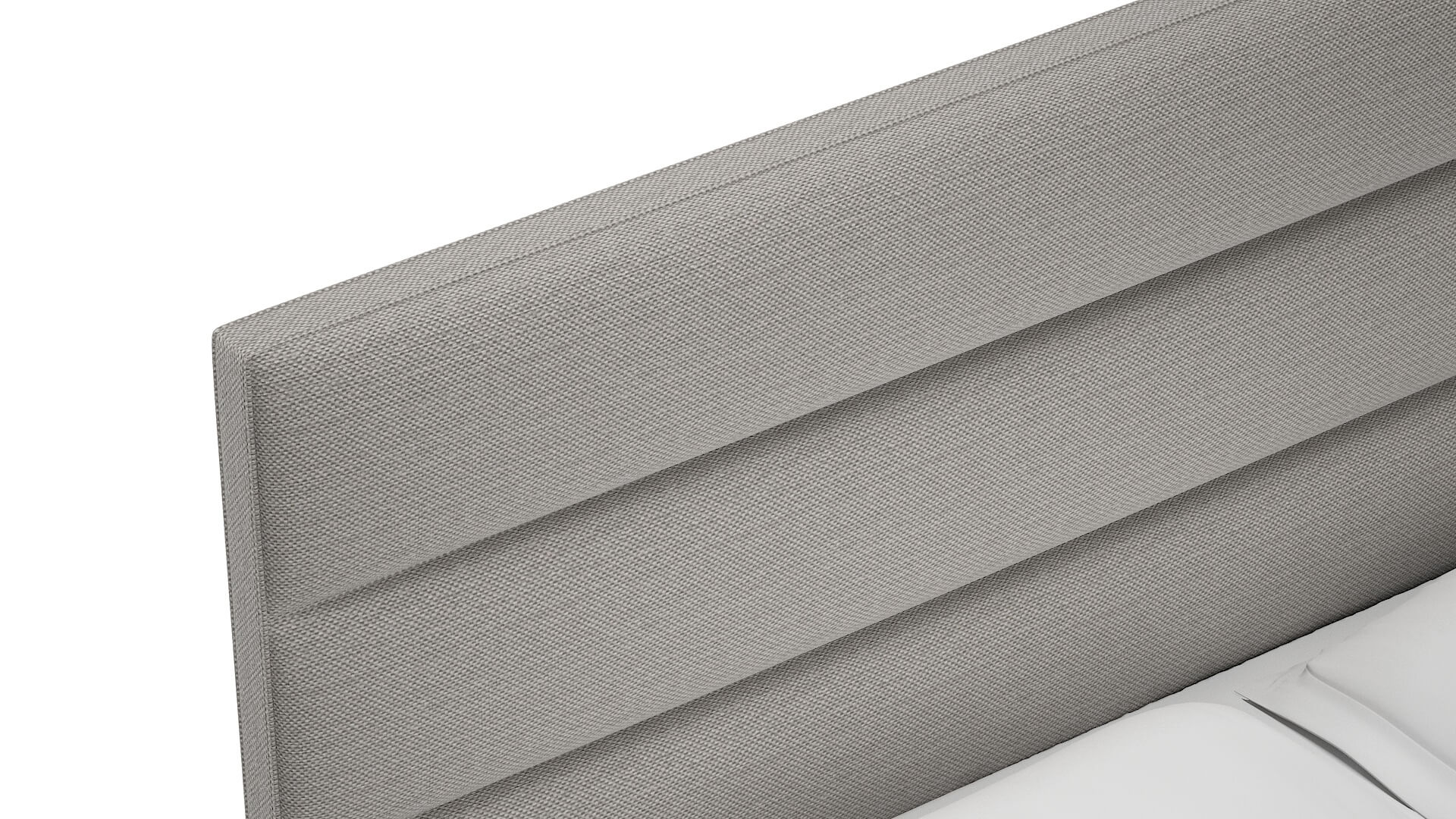 Isla Derby Grey Bed Top Down