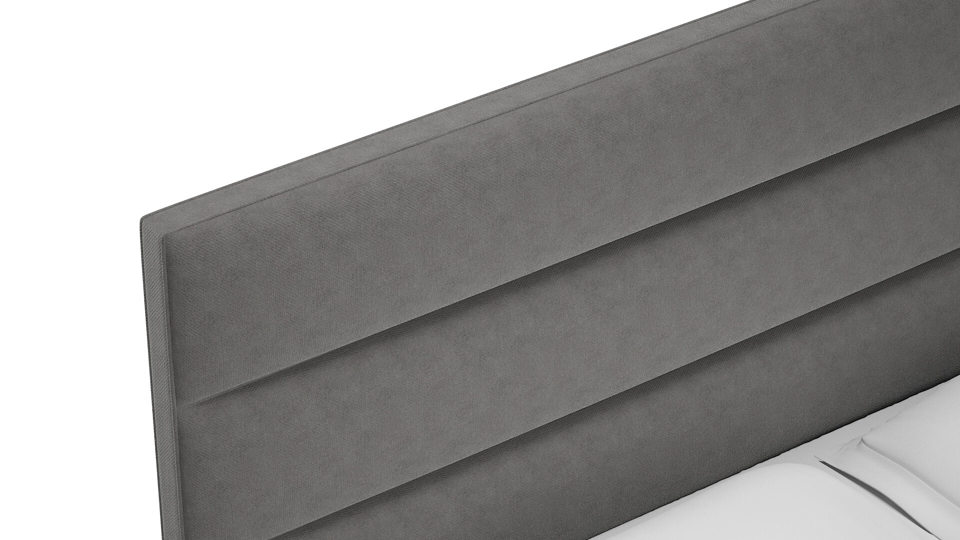 Isla Dream_d Charcoal Bed Top Down