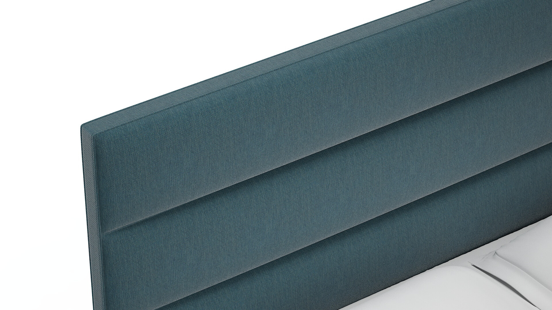 Isla Merit Peacock Bed Top Down