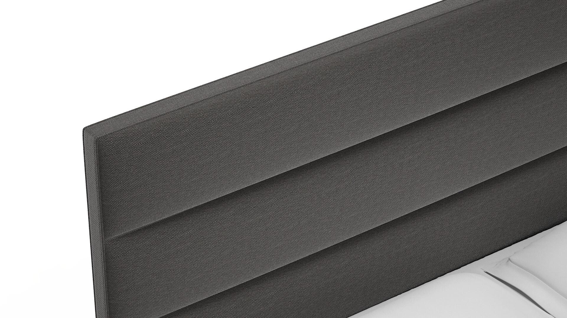 Isla Oscar Grey Bed Top Down