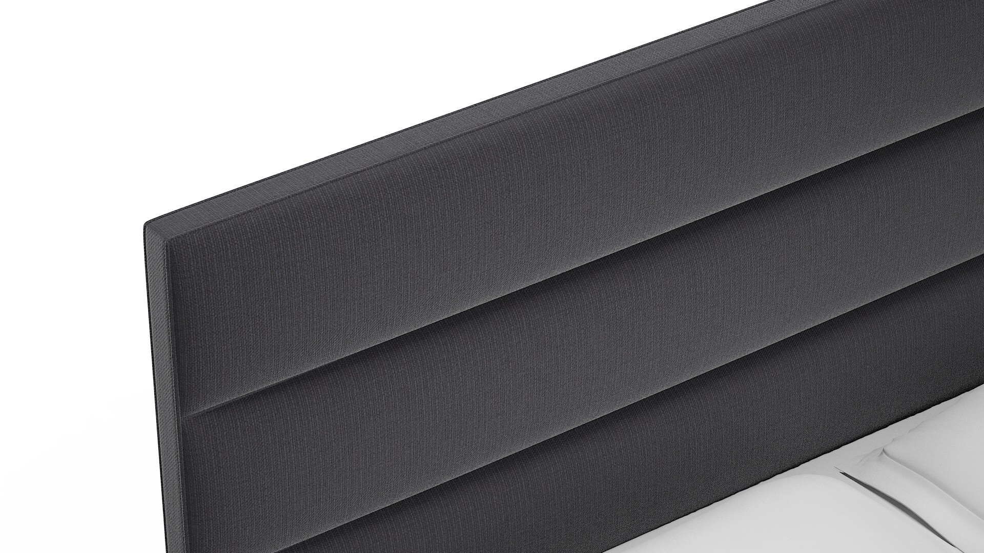 Isla Parker Charcoal Bed Top Down