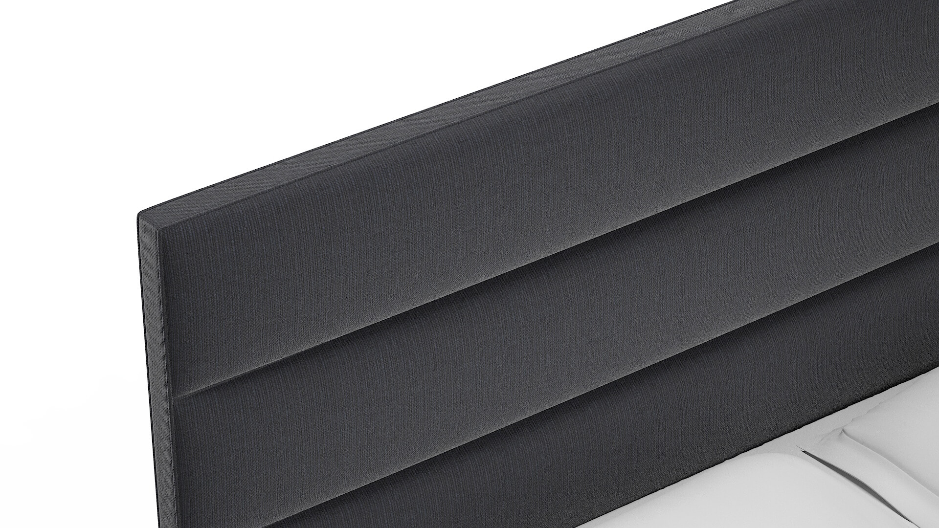 Isla Parker Midnight Bed Top Down