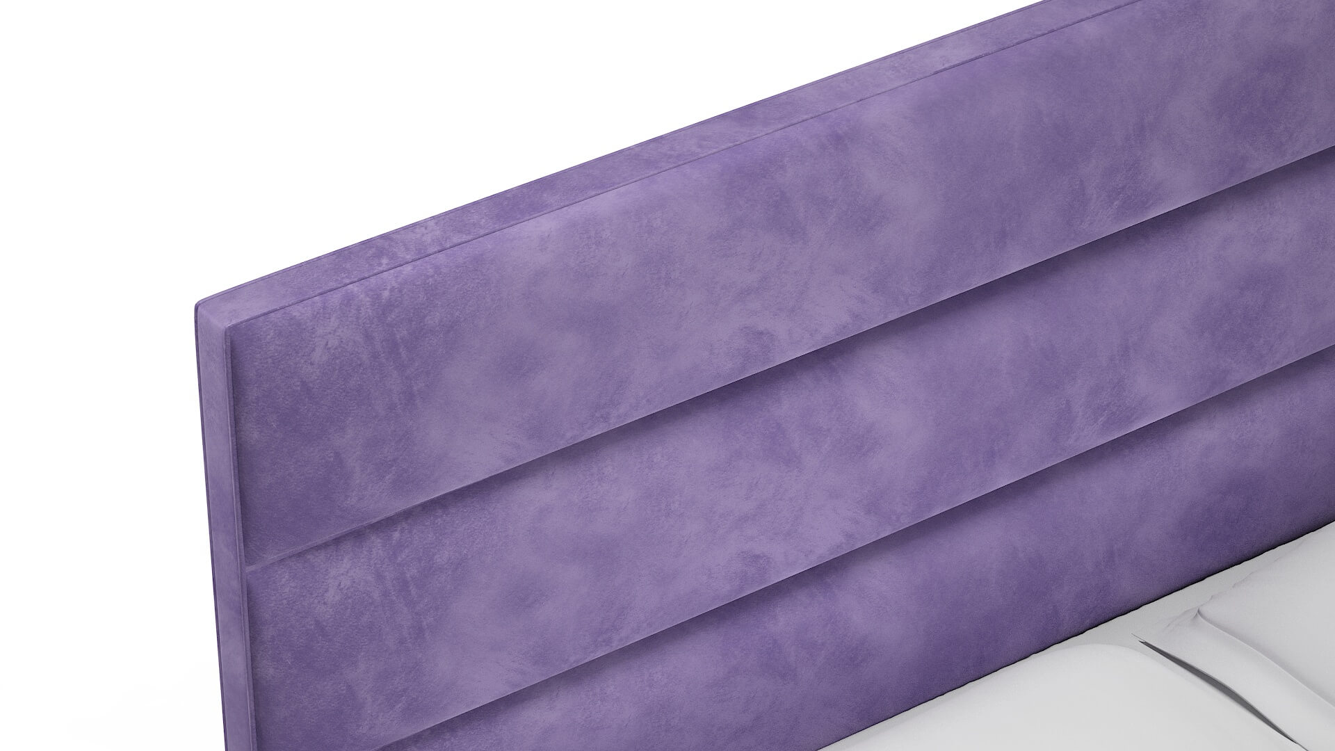 Isla Royale Lavender Bed Top Down