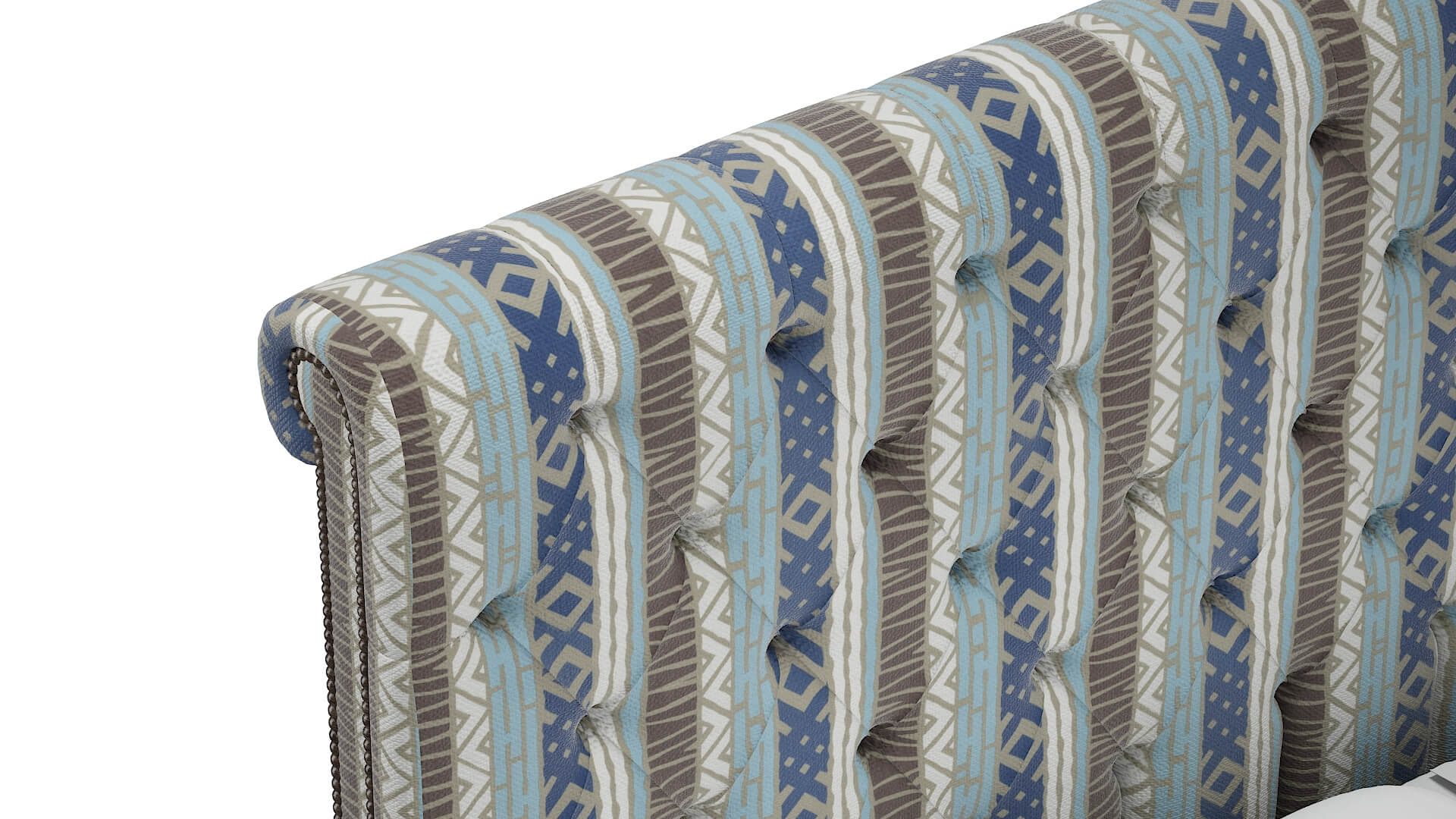 Kaila Bodhi Indigo Bed Top Down