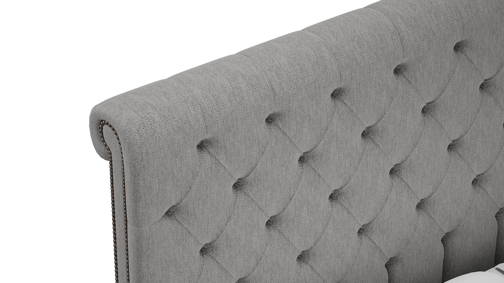 Kaila Cosmo Steel Bed Top Down