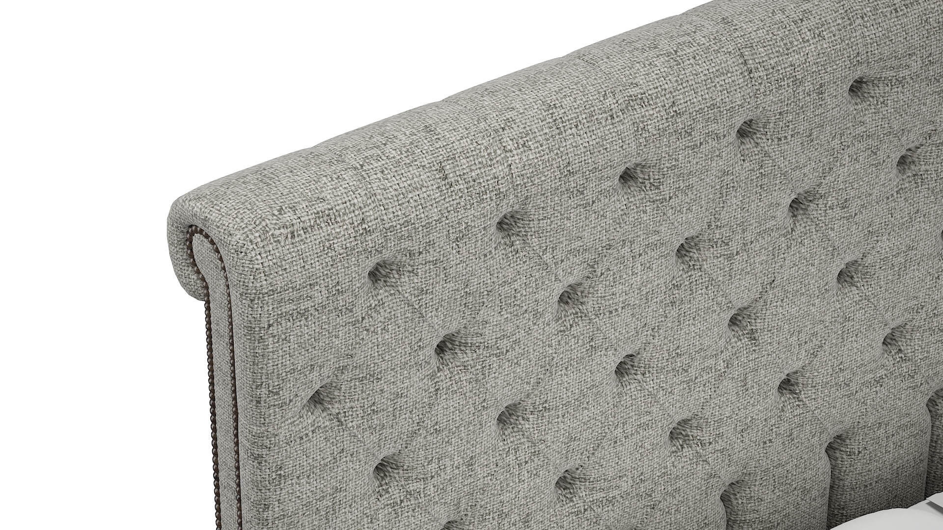 Kaila Derby Silver Bed Top Down