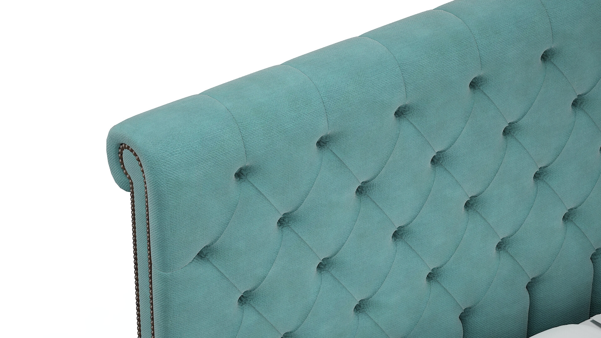 Kaila Dream_d French_blue Bed Top Down