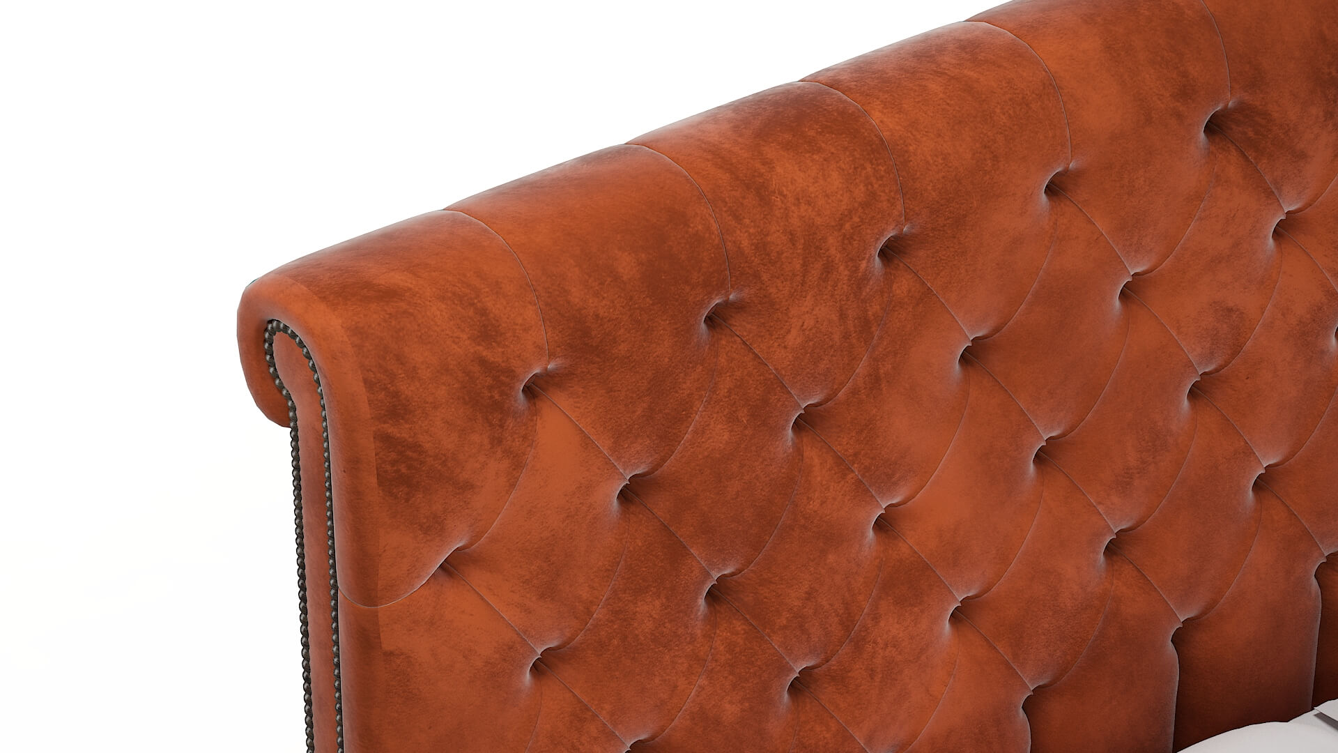 Kaila Loft Copper Bed Top Down