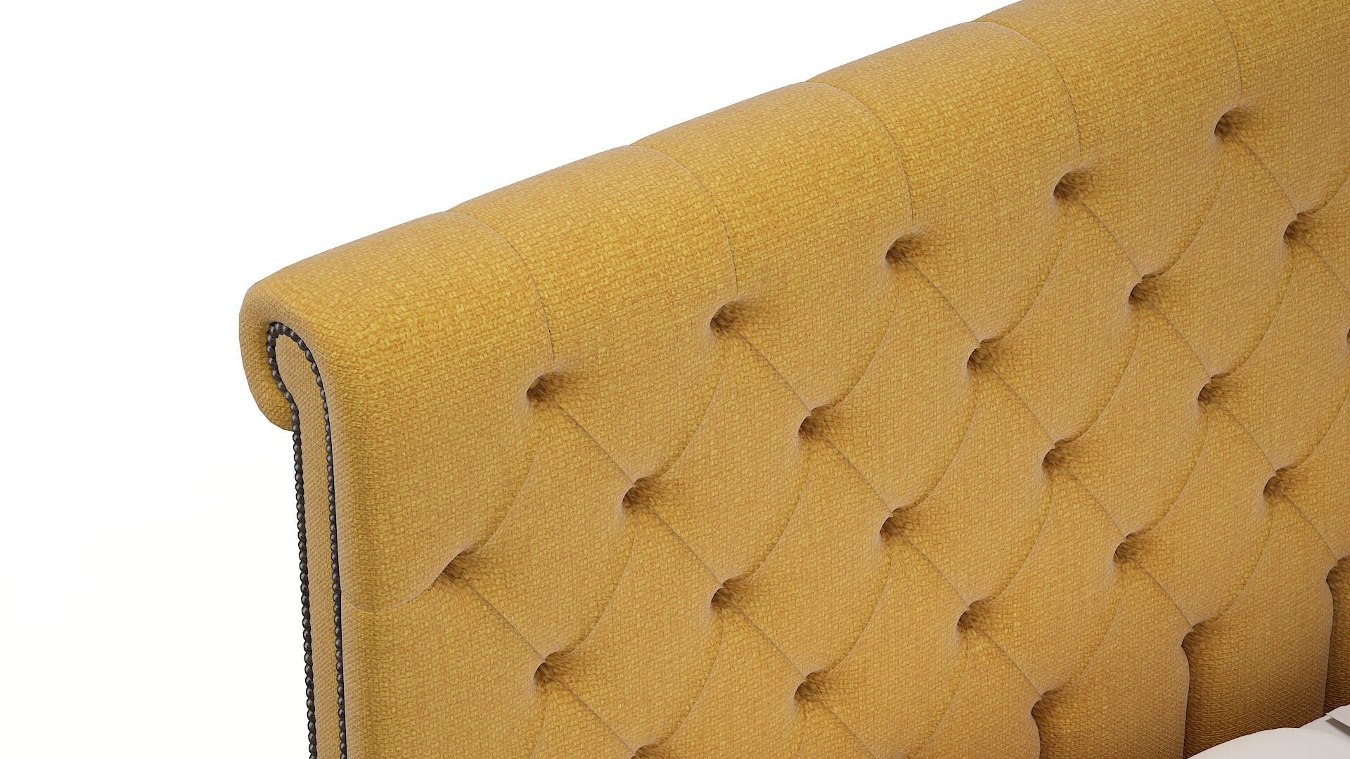 Kaila Portland Dijon Bed Top Down