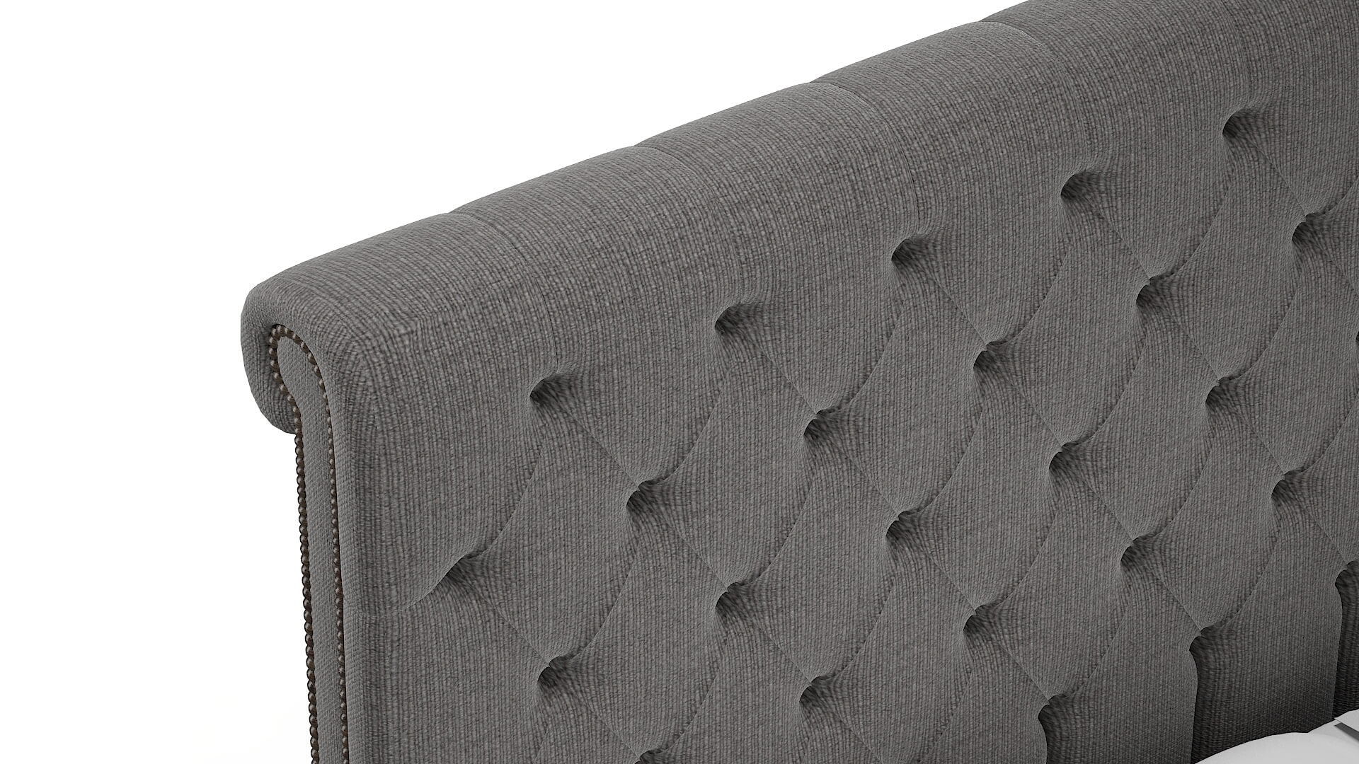 Kaila Terrain Oatmeal Bed Top Down