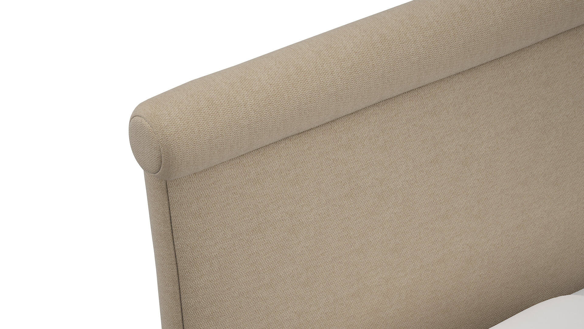 Maja Avenger Burlap Bed Top Down
