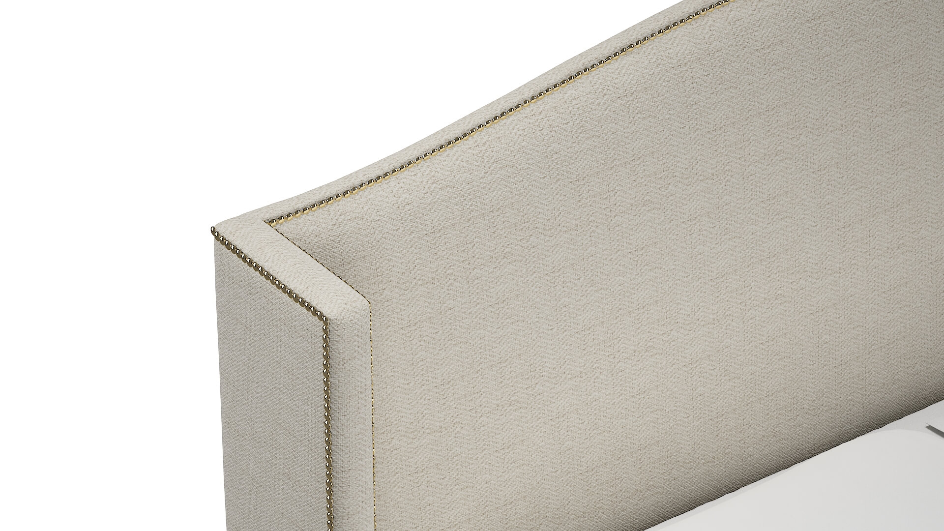 Maya Catalina Linen Bed Top Down