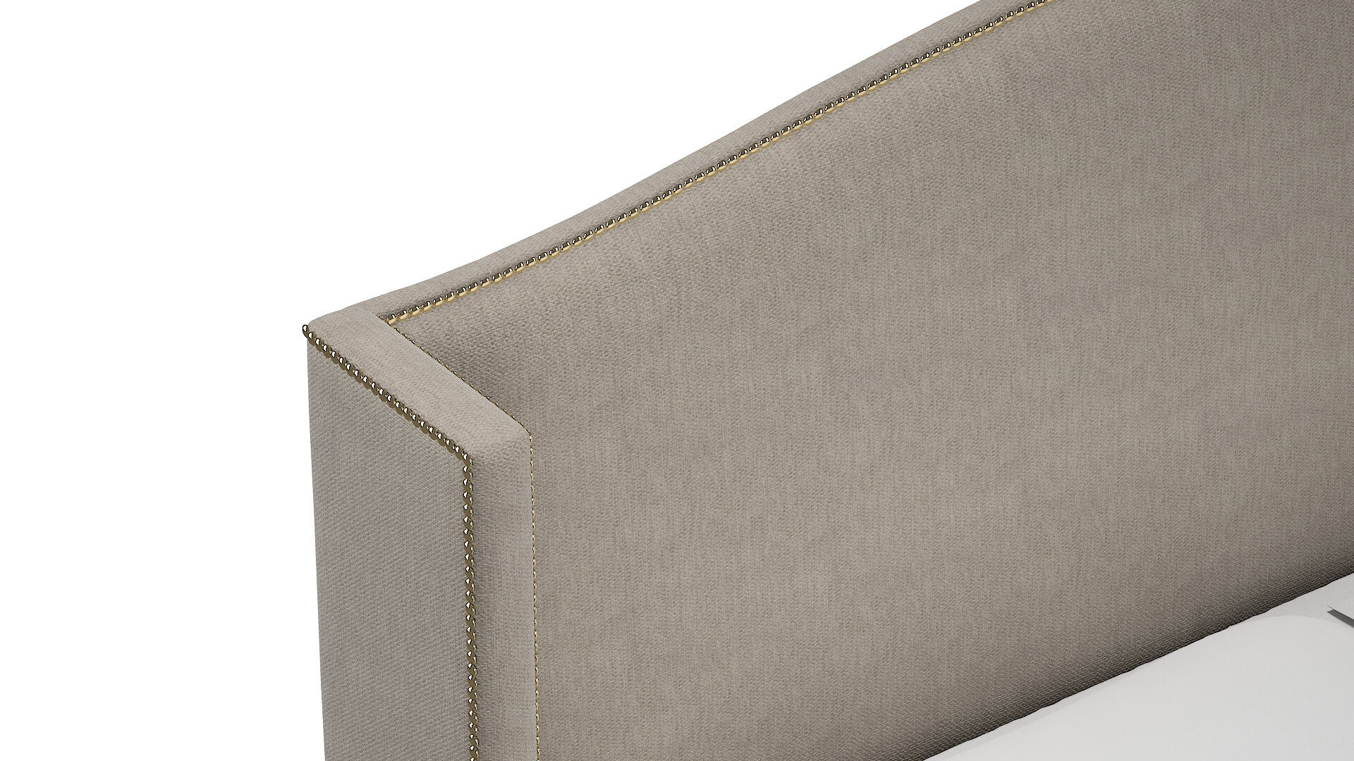 Maya Derby Linen Bed Top Down